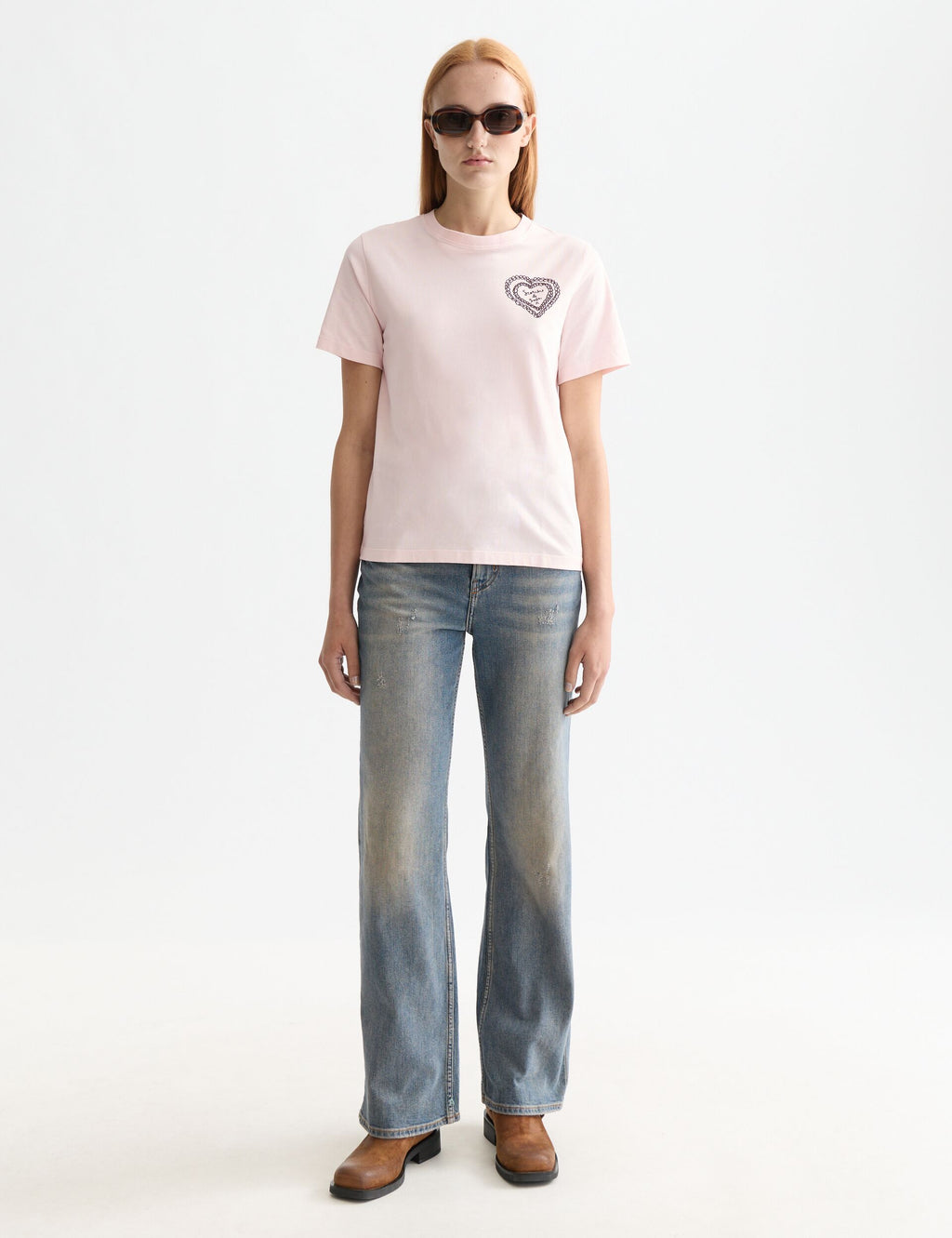 Chest artwork regular fit T-shirt