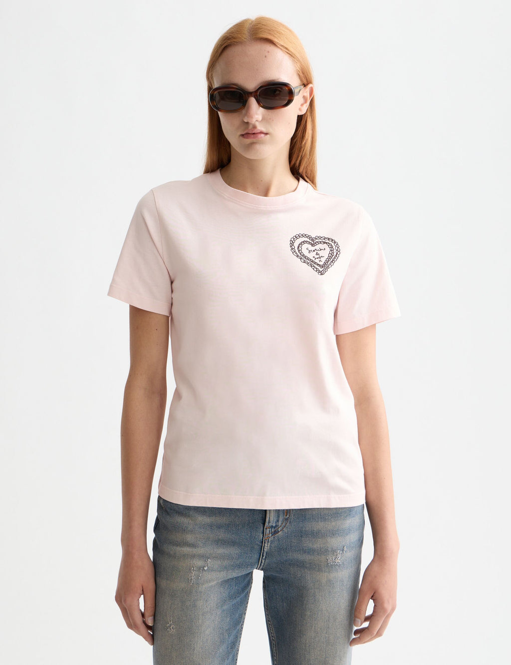 Chest artwork regular fit T-shirt