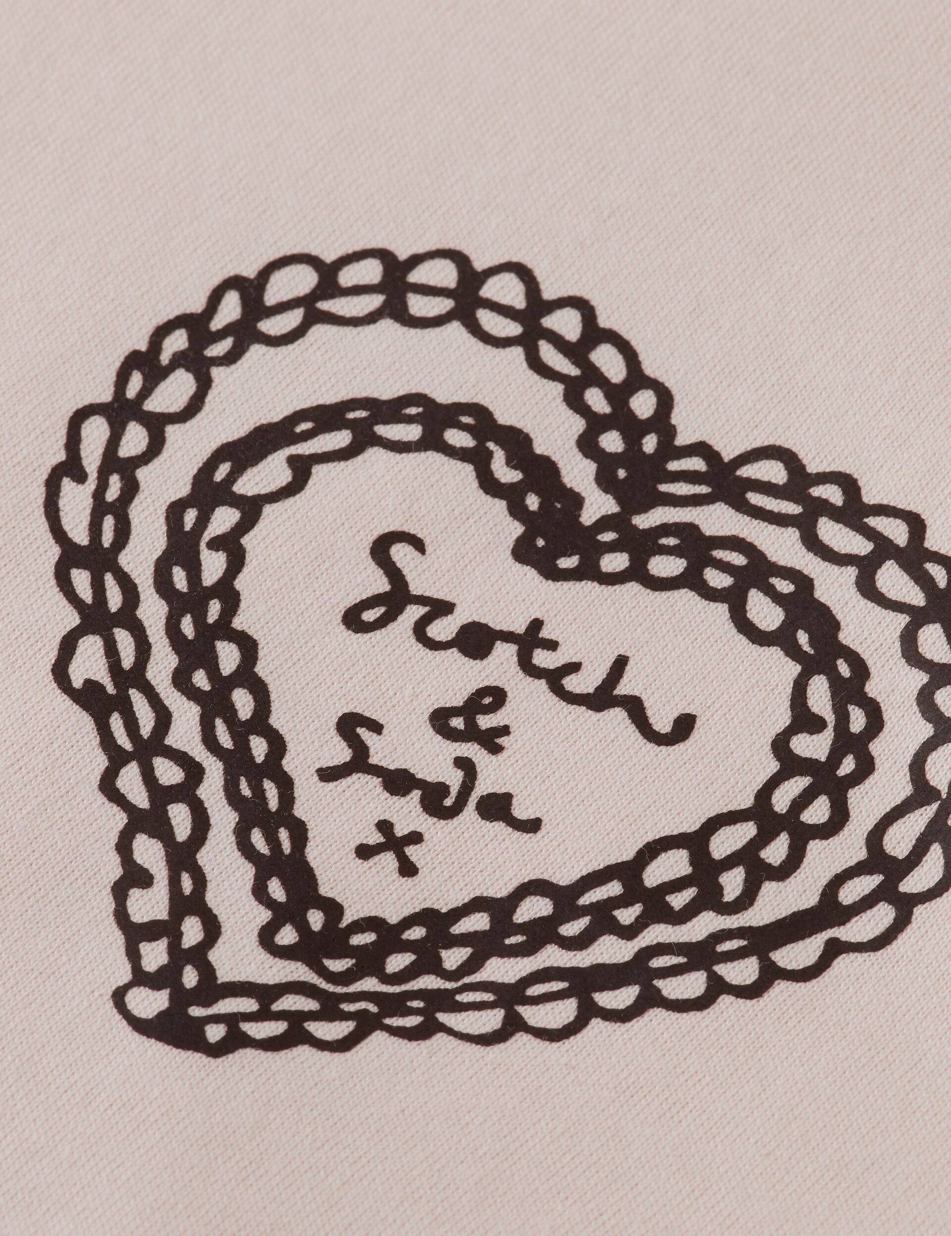 Chest artwork regular fit T-shirt