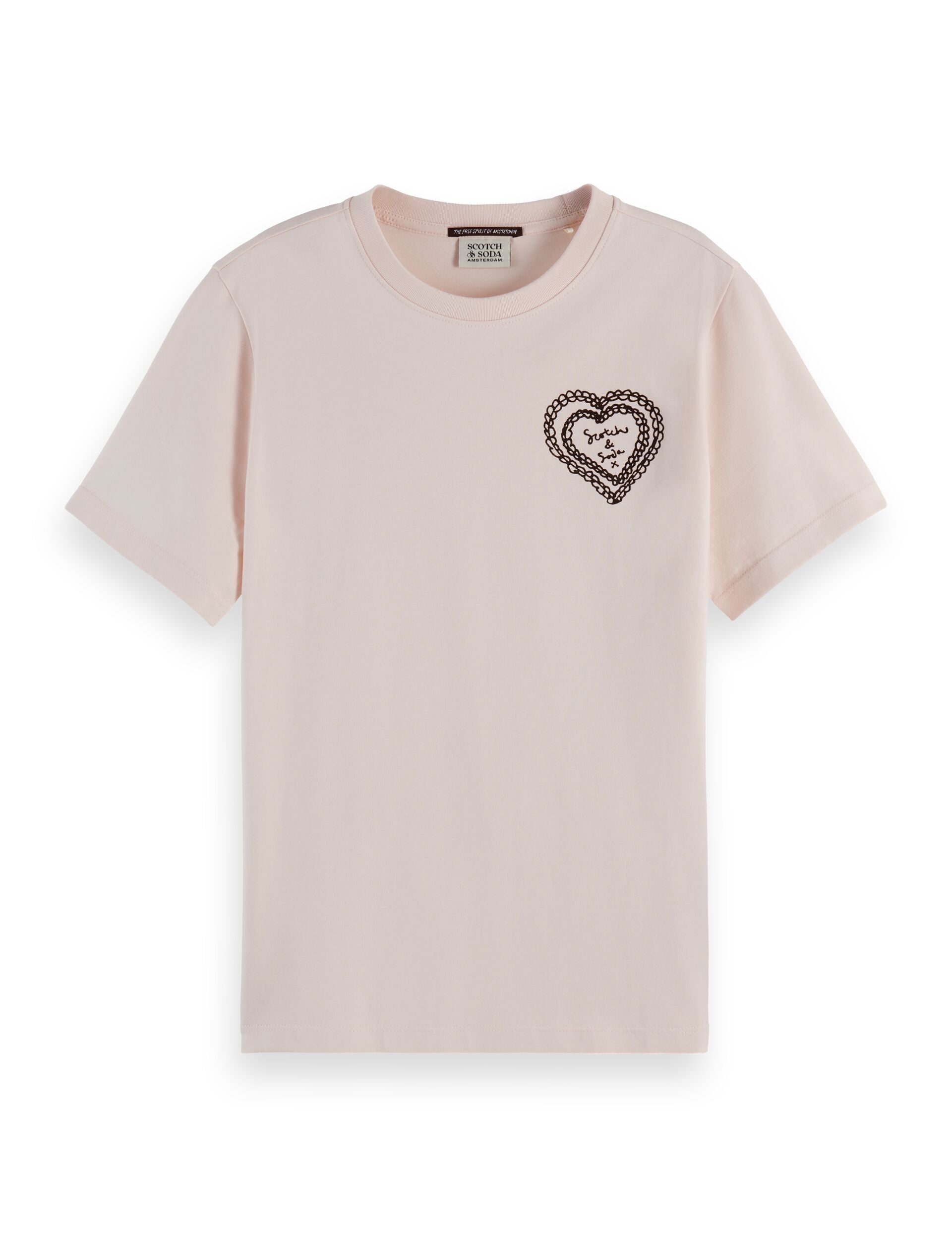 Chest artwork regular fit T-shirt