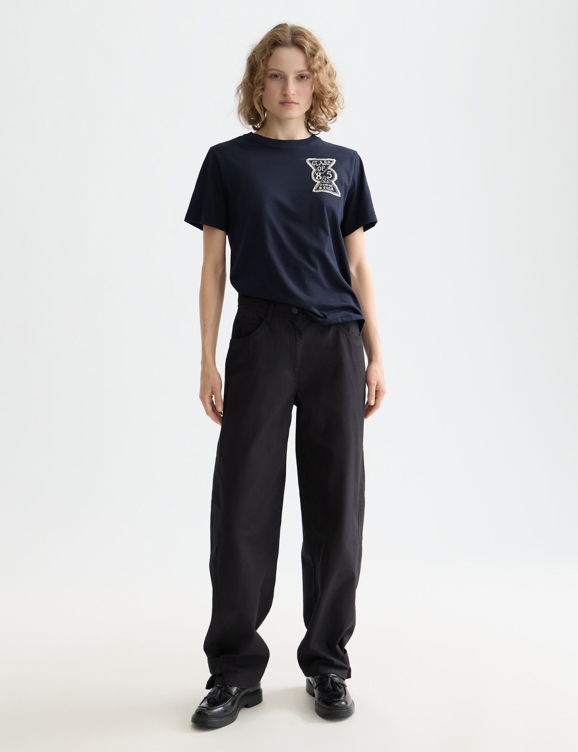 Chest artwork regular fit T-shirt