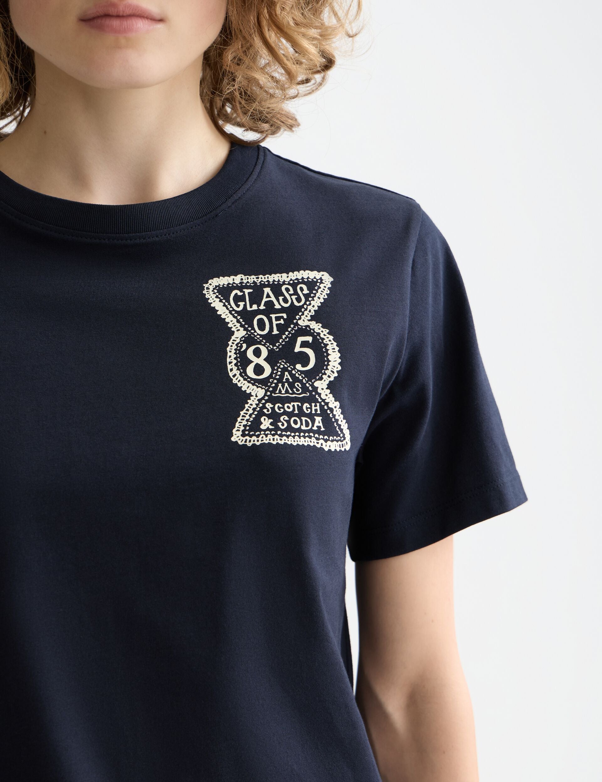 Chest artwork regular fit T-shirt