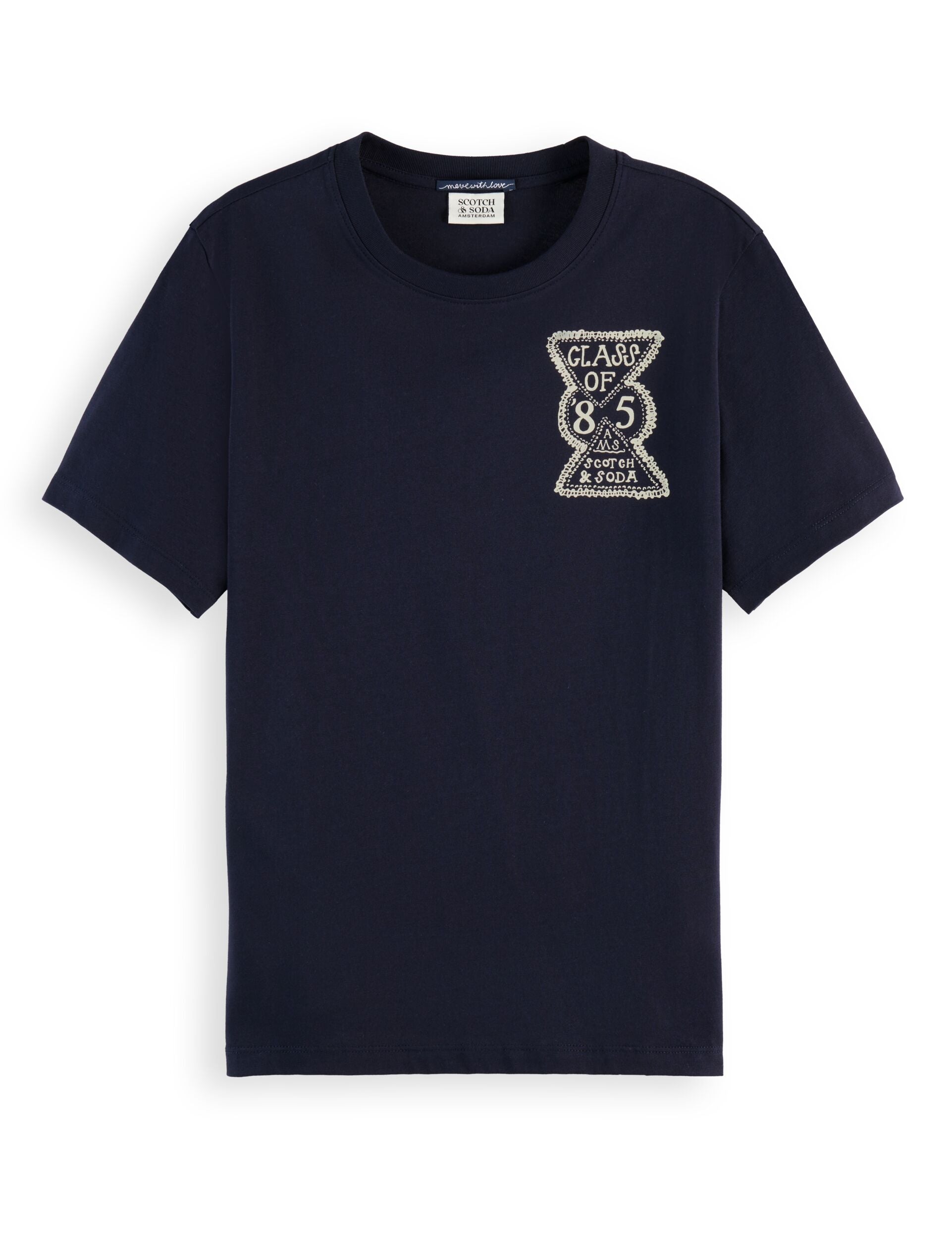 Chest artwork regular fit T-shirt