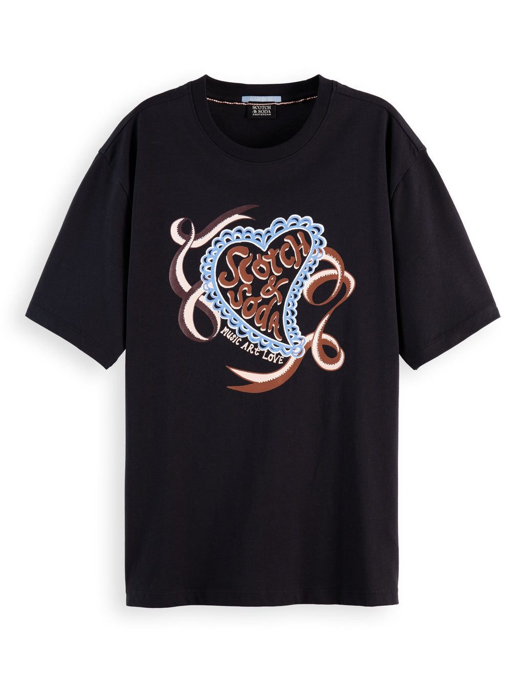 Artwork loose fit T-shirt