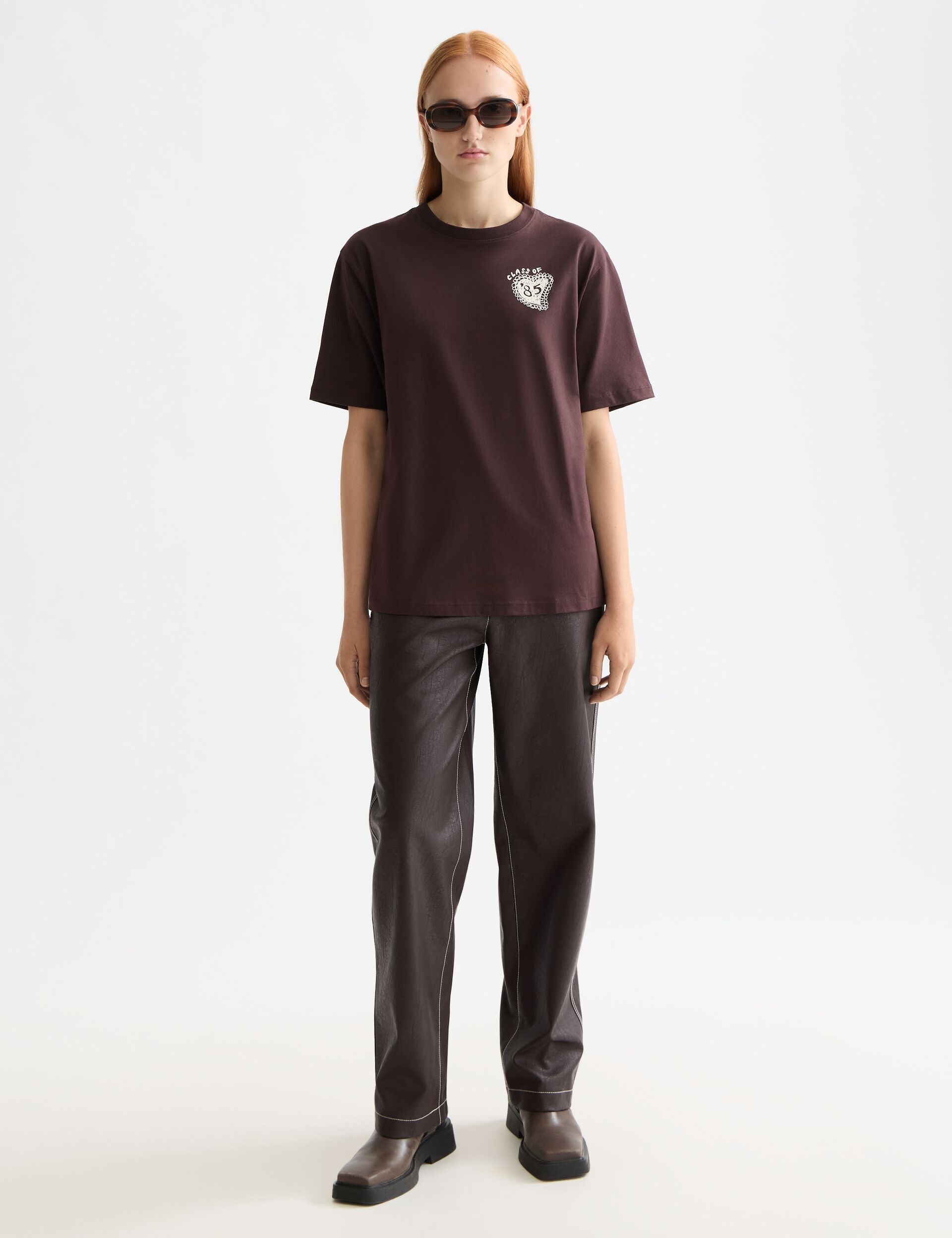 Artwork loose fit T-shirt