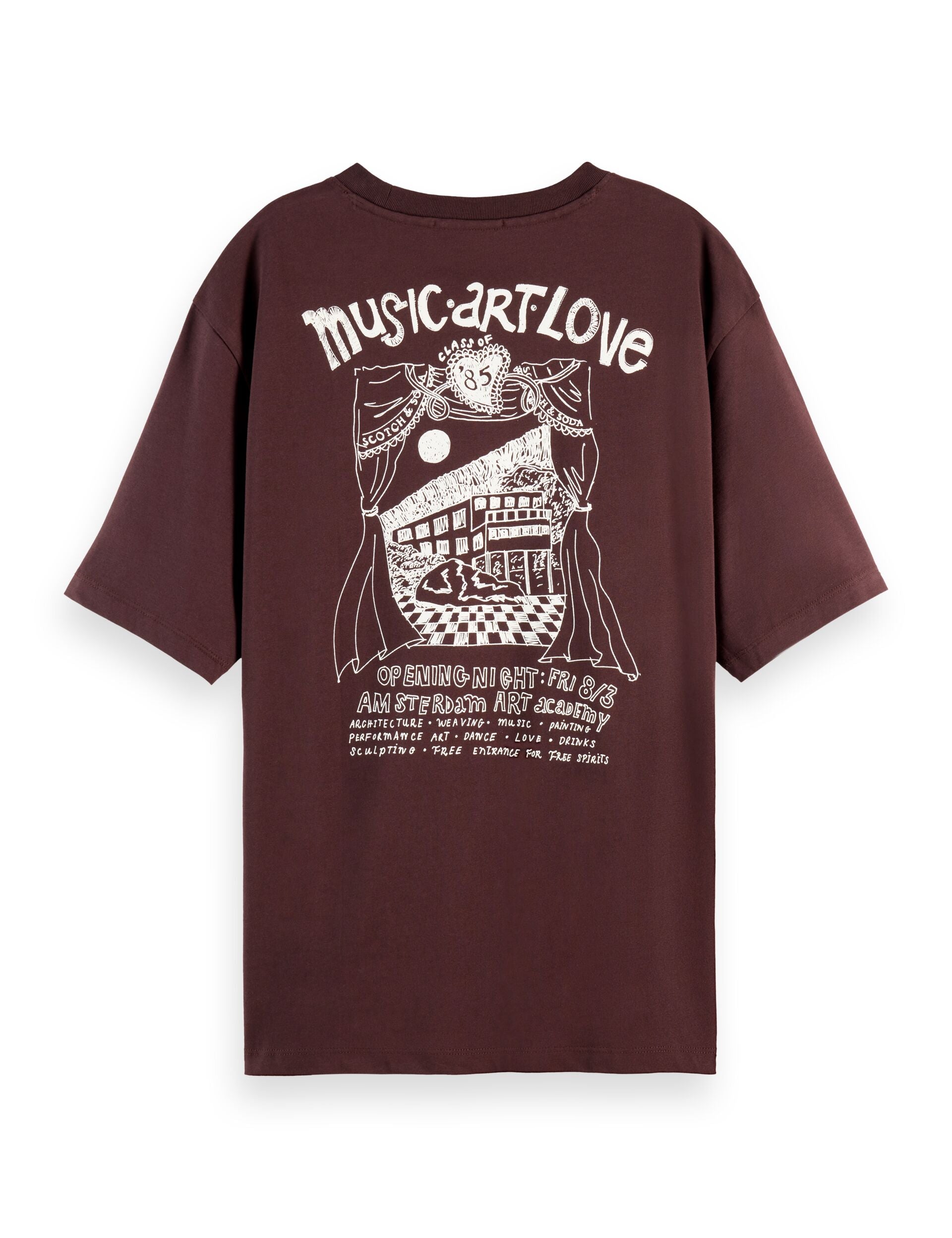 Artwork loose fit T-shirt