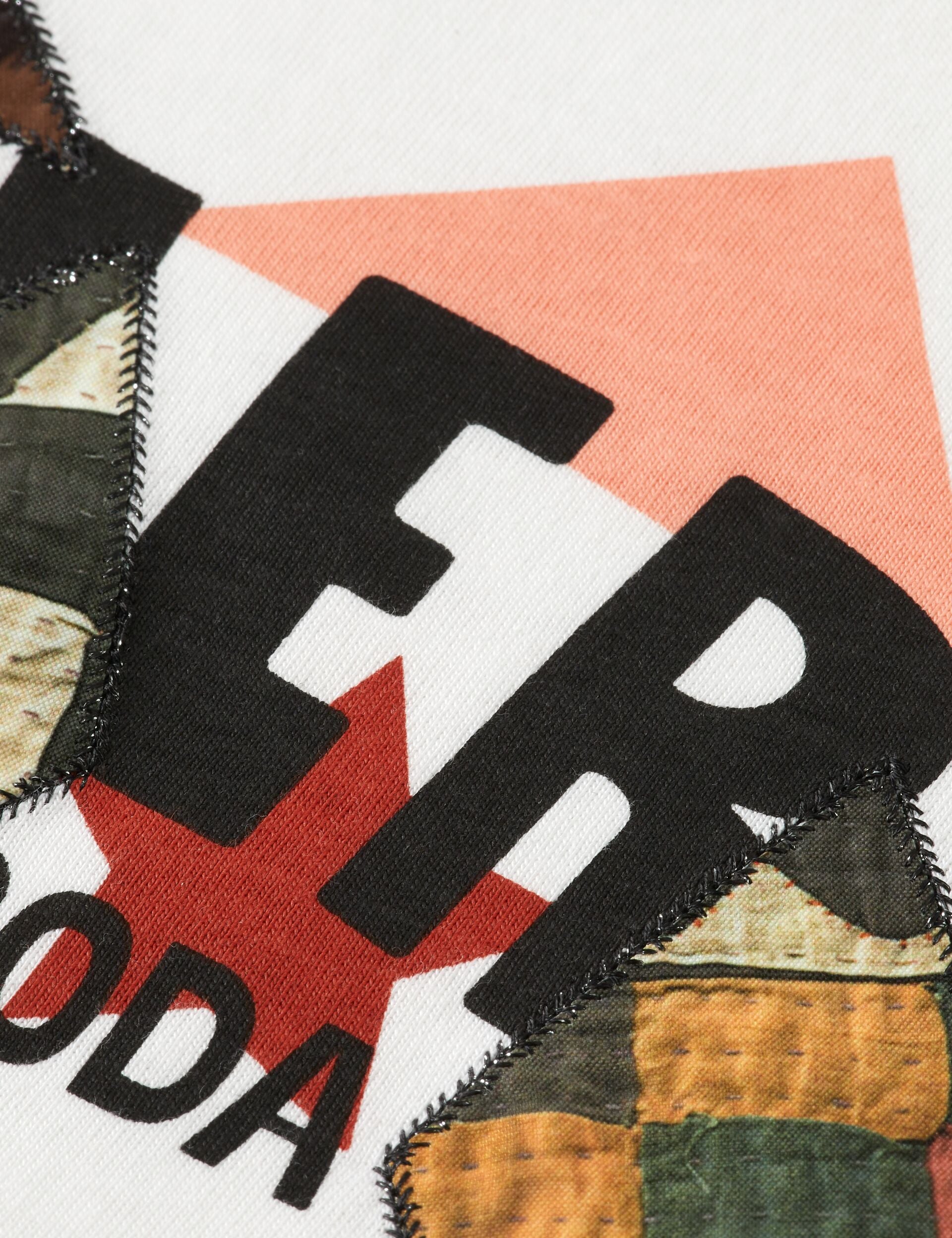 Elevated artwork loose fit T-shirt