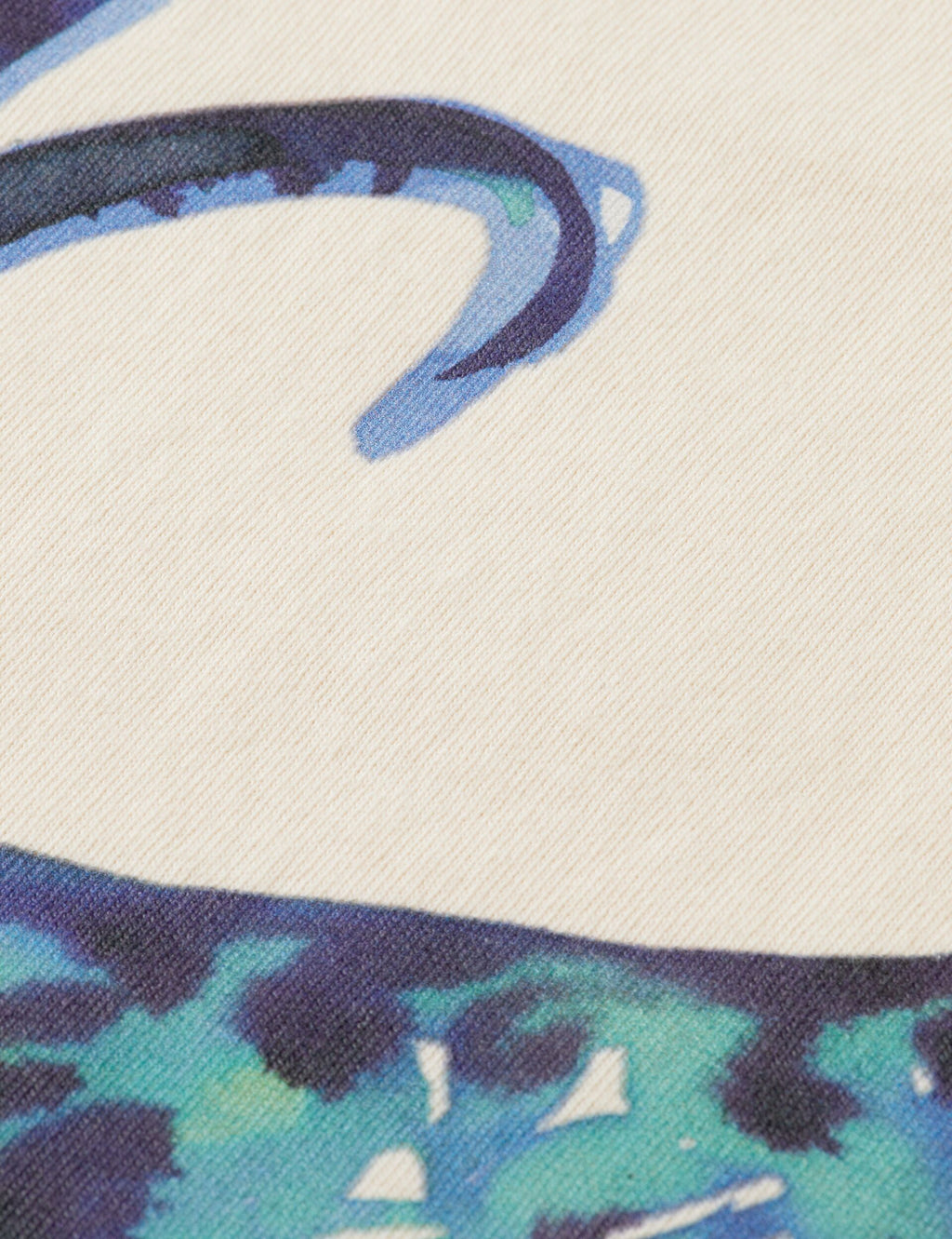 Washed artwork loose fit t-shirt