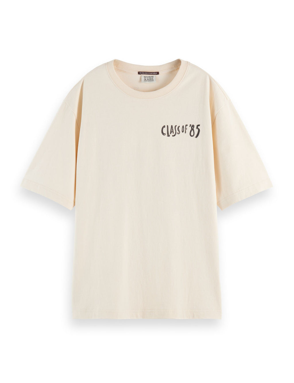 Washed artwork loose fit t-shirt