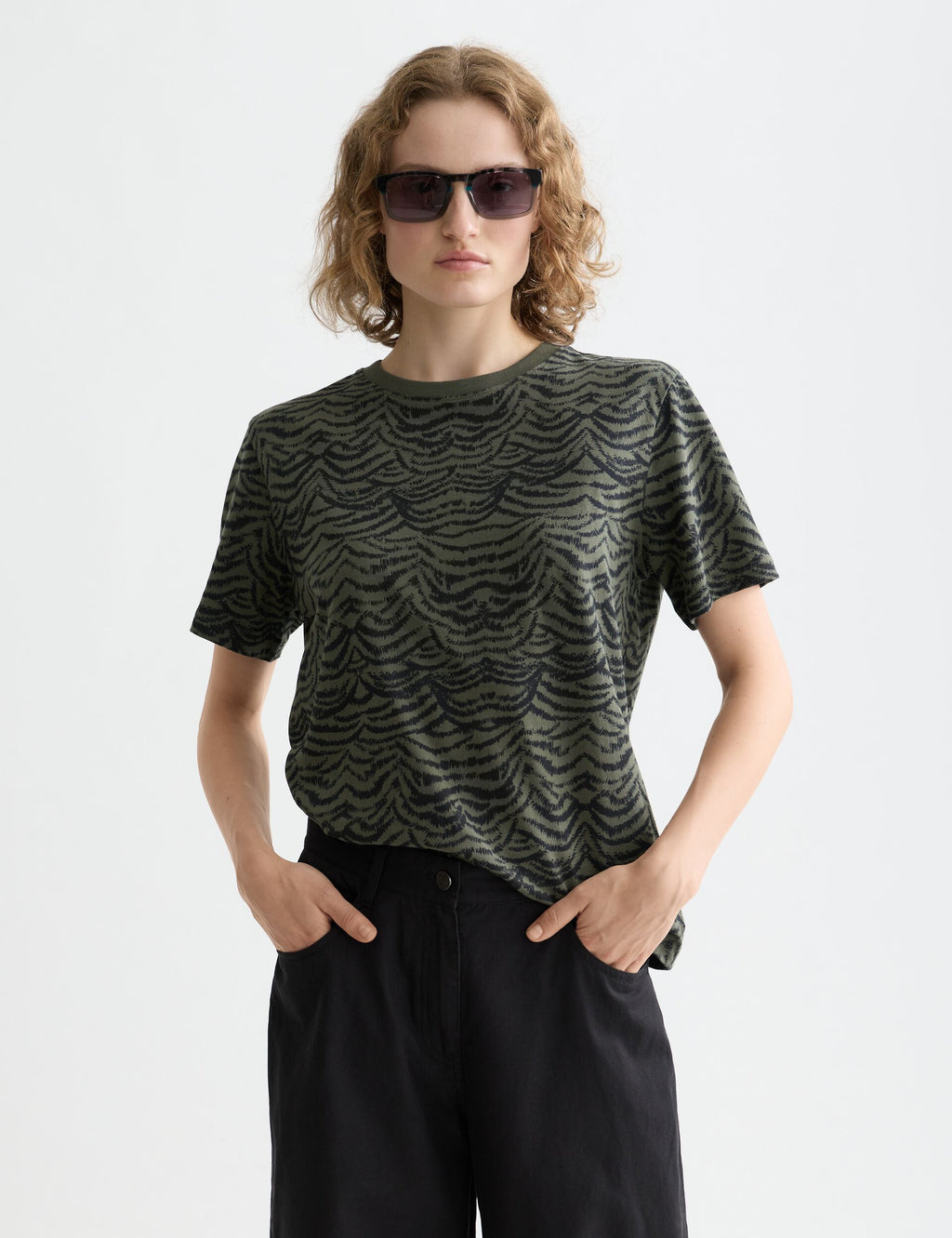 All over print regular fit T-shirt