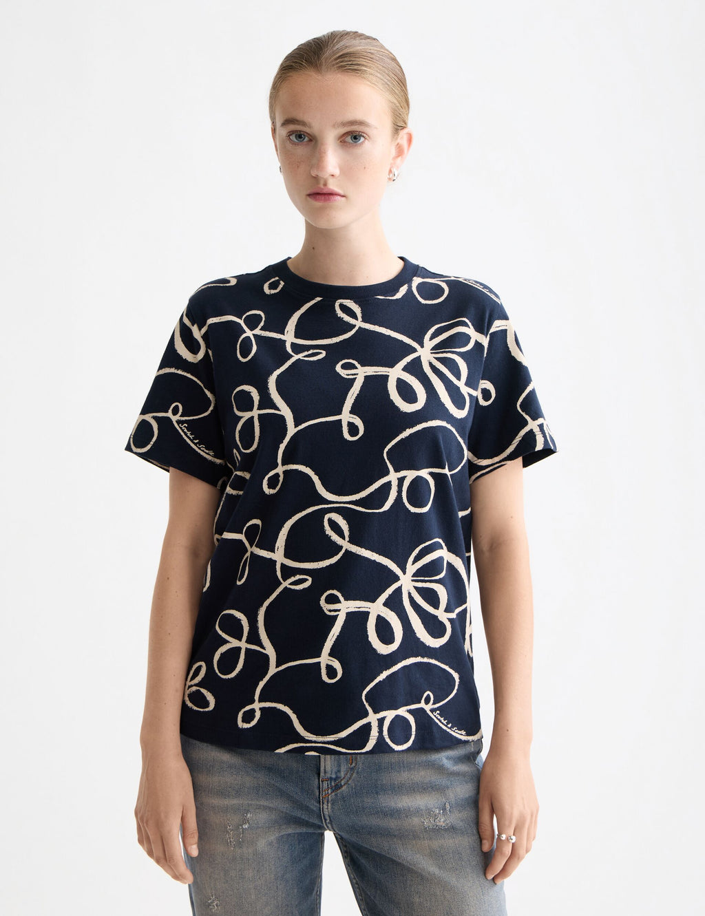 All over print regular fit T-shirt