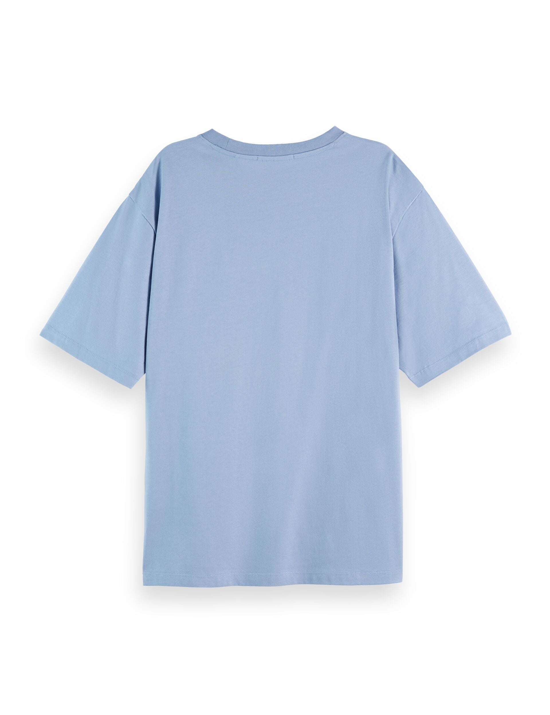 Loose fit T-shirt with leopard artwork