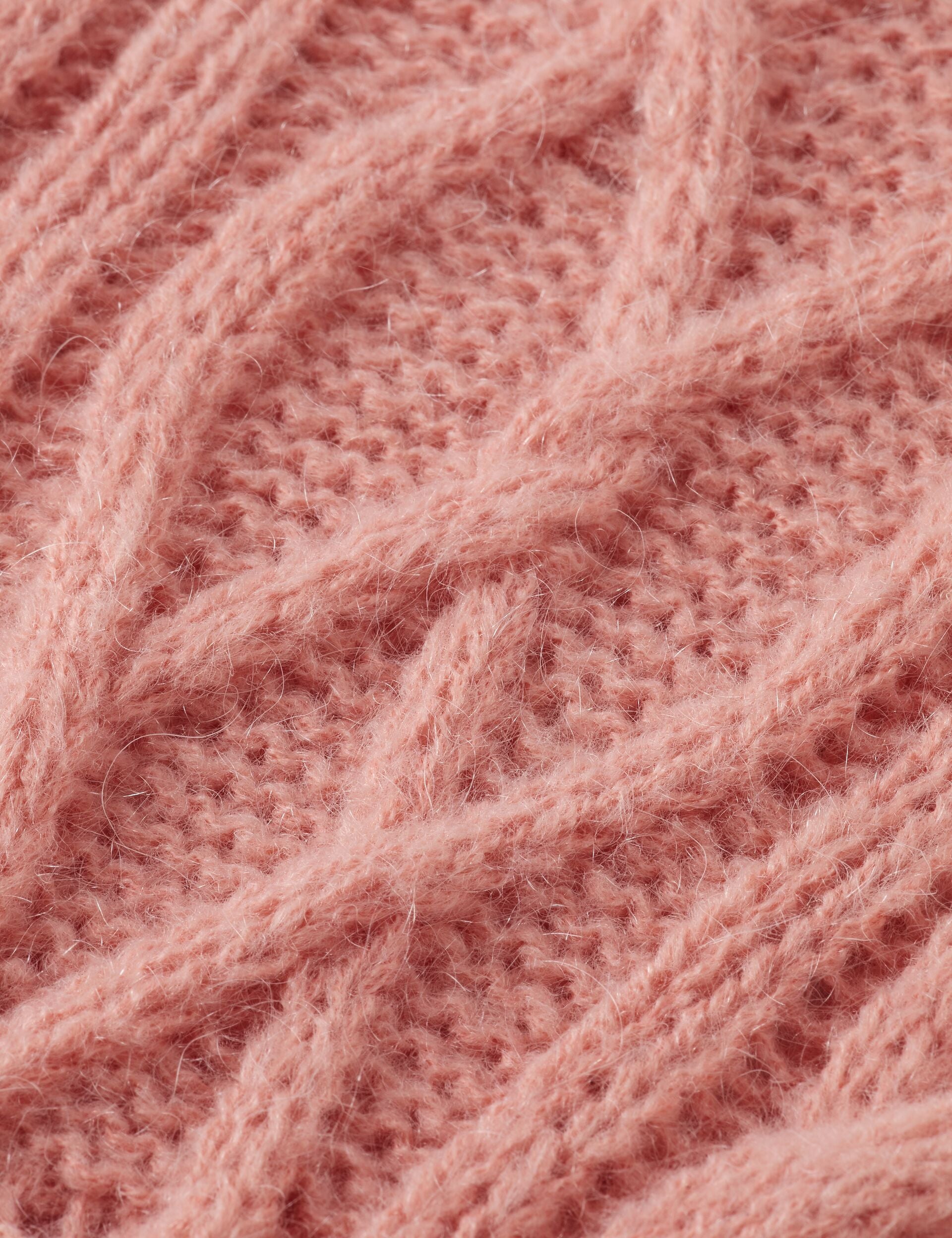 Cable stitch spencer