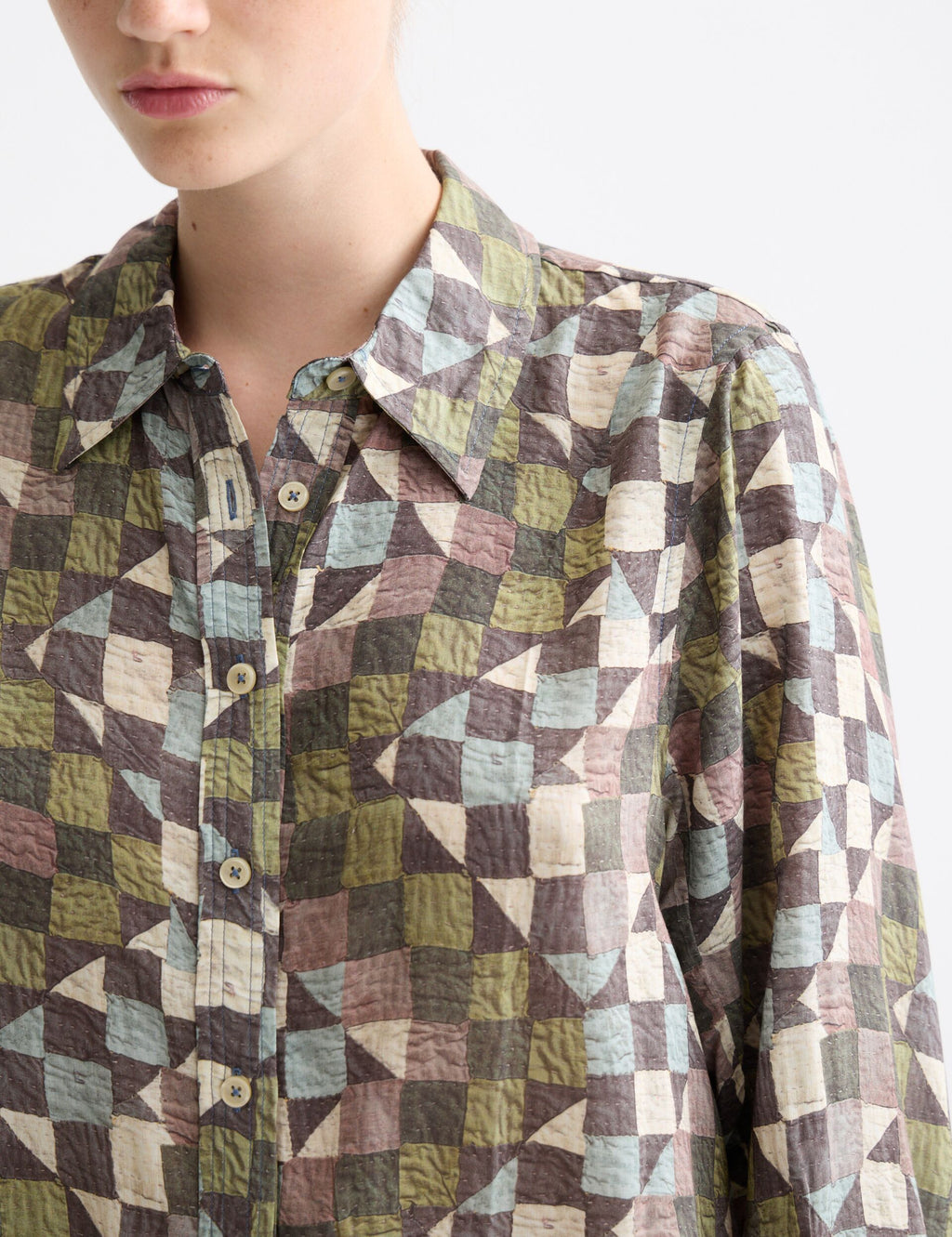 Printed relaxed fit shirt