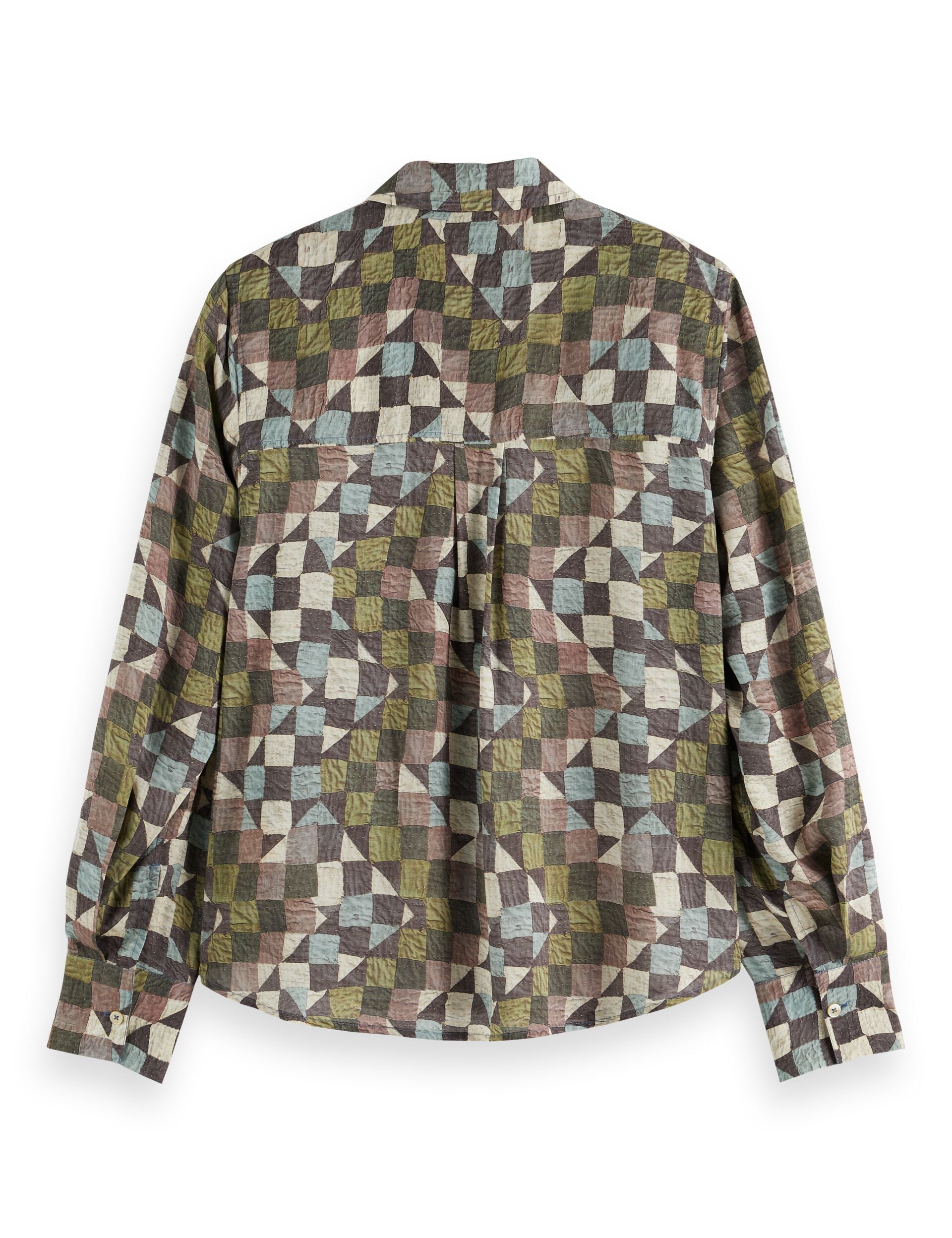 Printed relaxed fit shirt