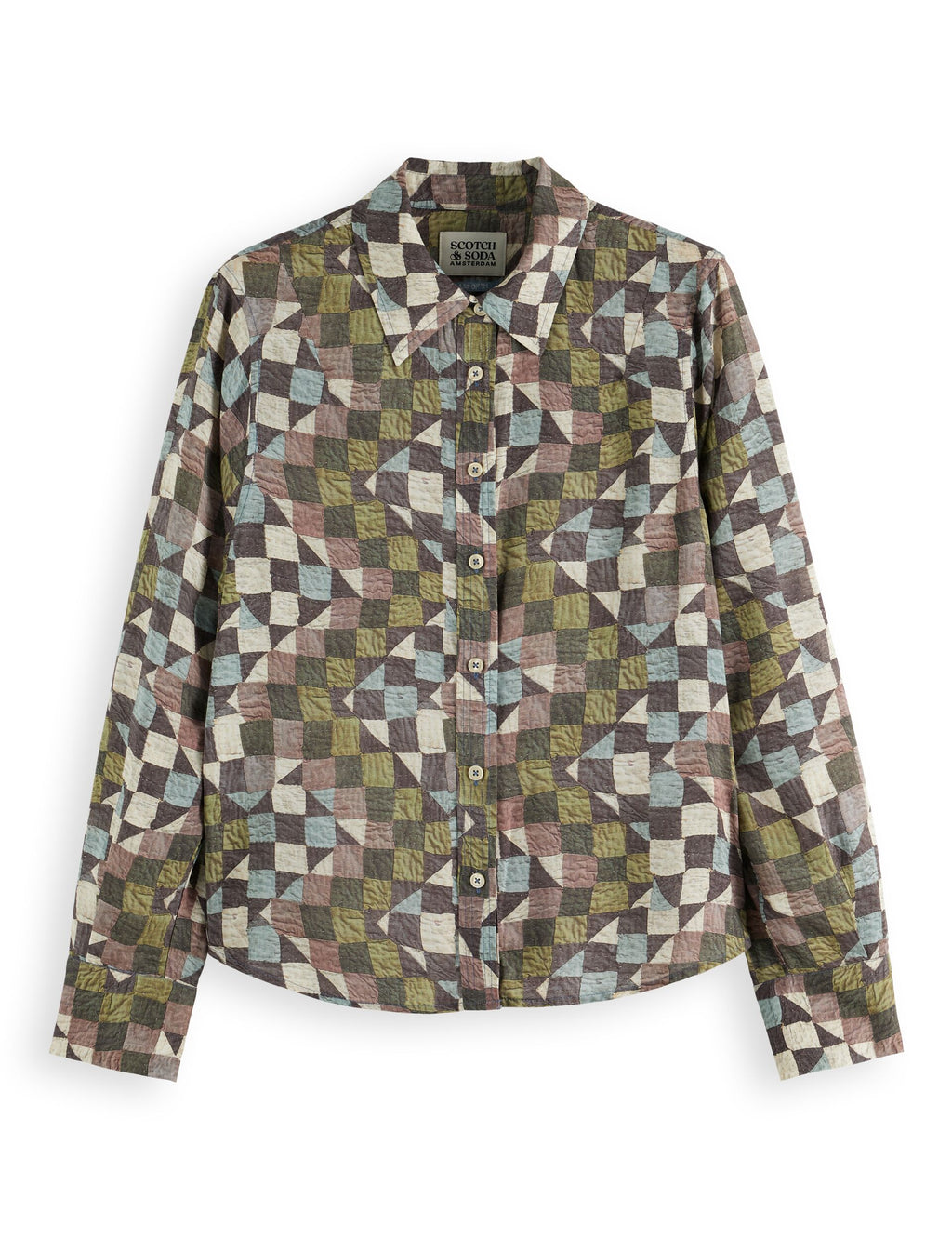 Printed relaxed fit shirt