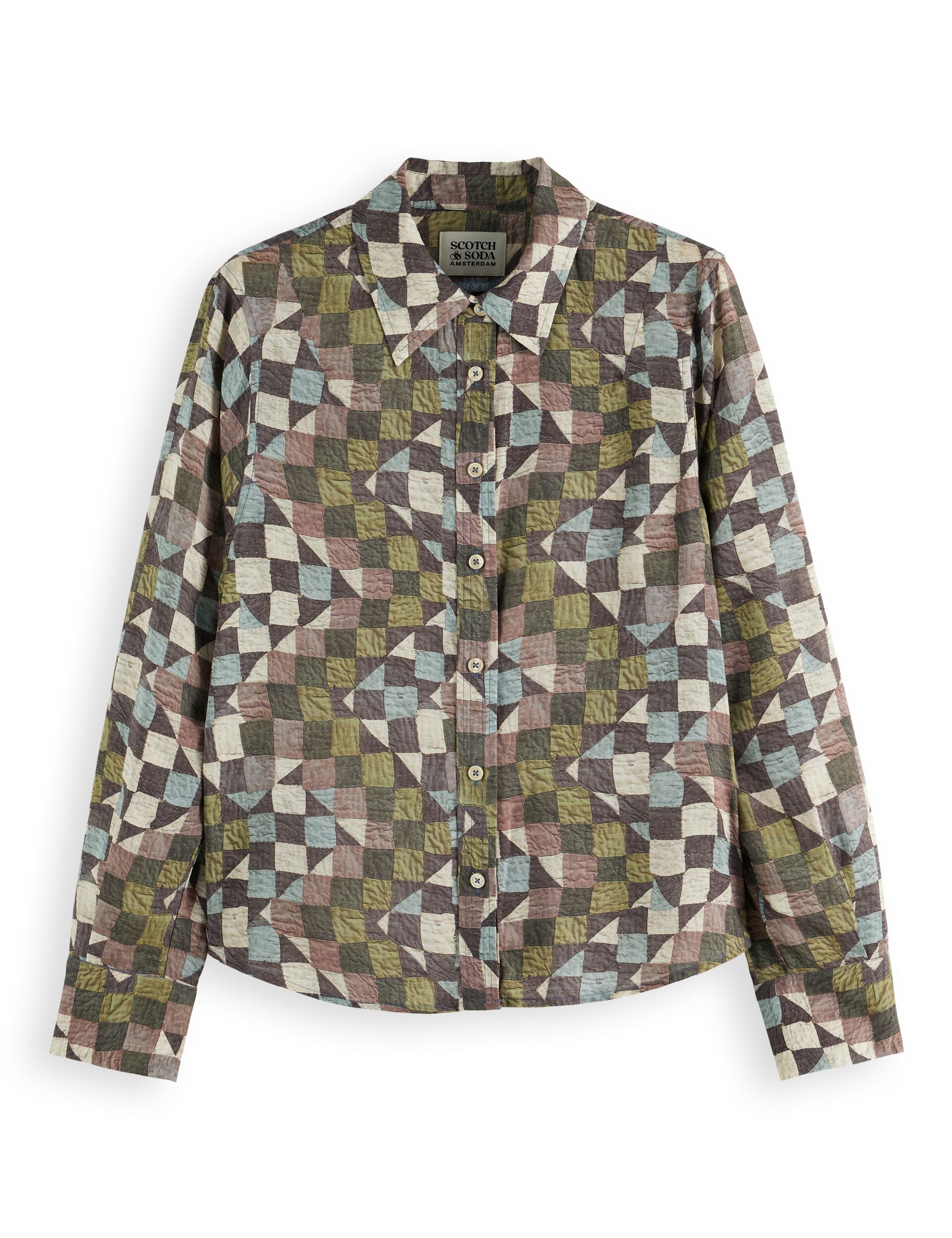 Printed relaxed fit shirt