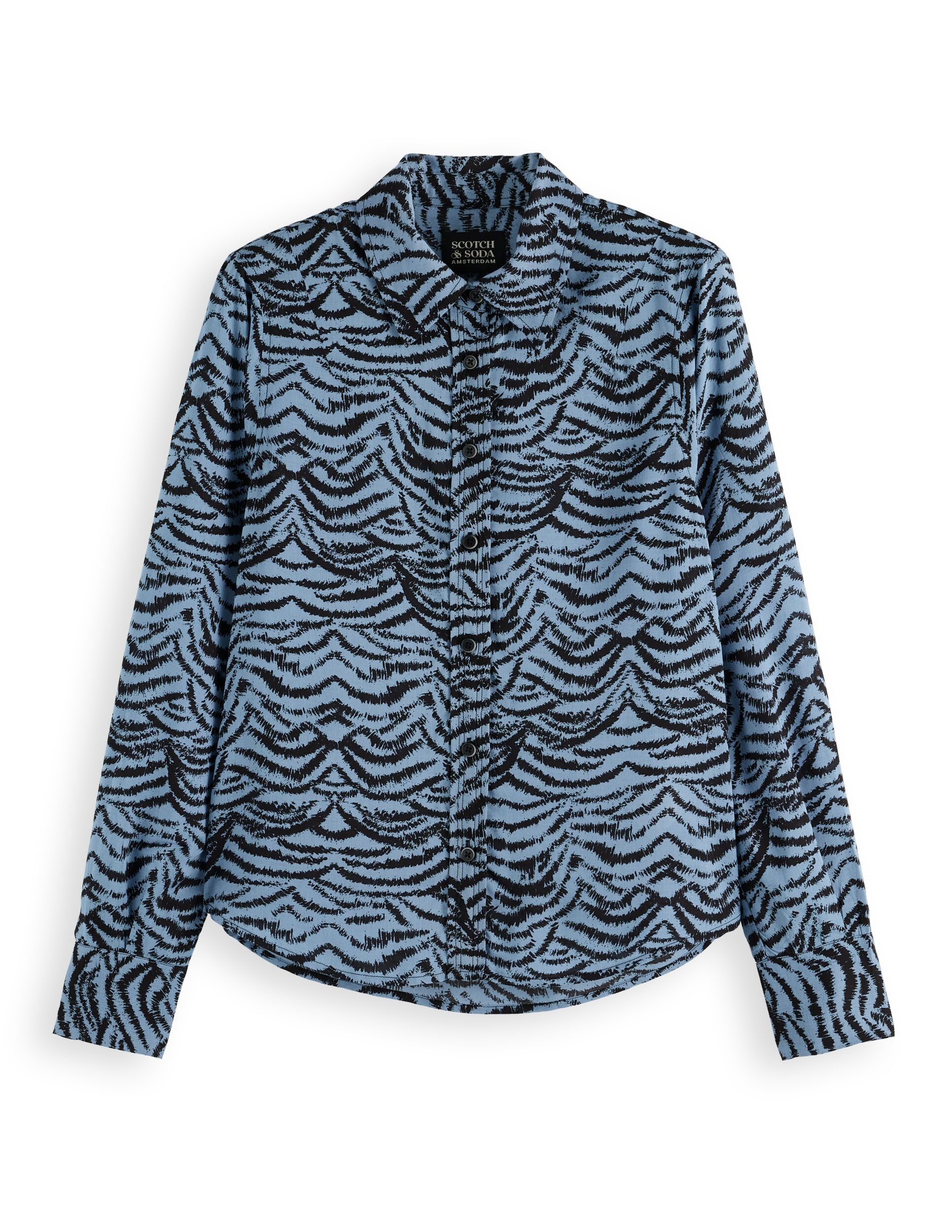 Printed relaxed fit shirt