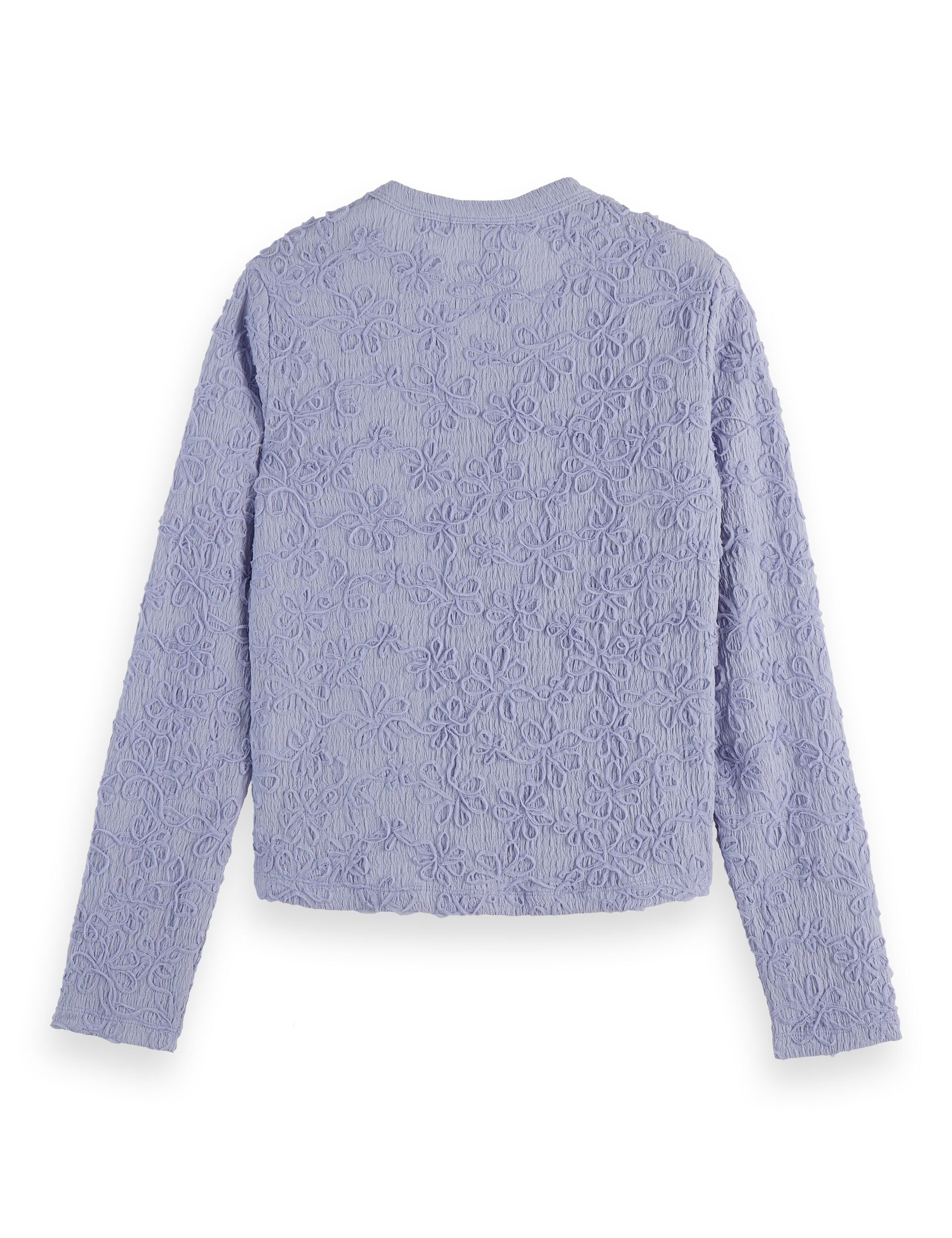 Structured button up long sleeve T-Shirt