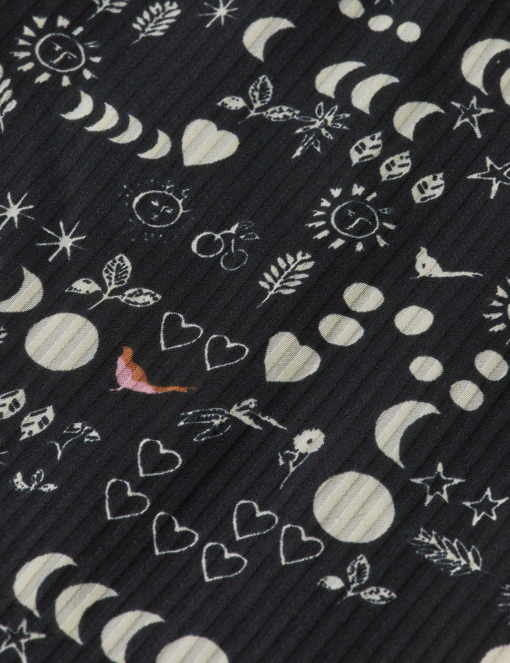 Shirt with lace and ties