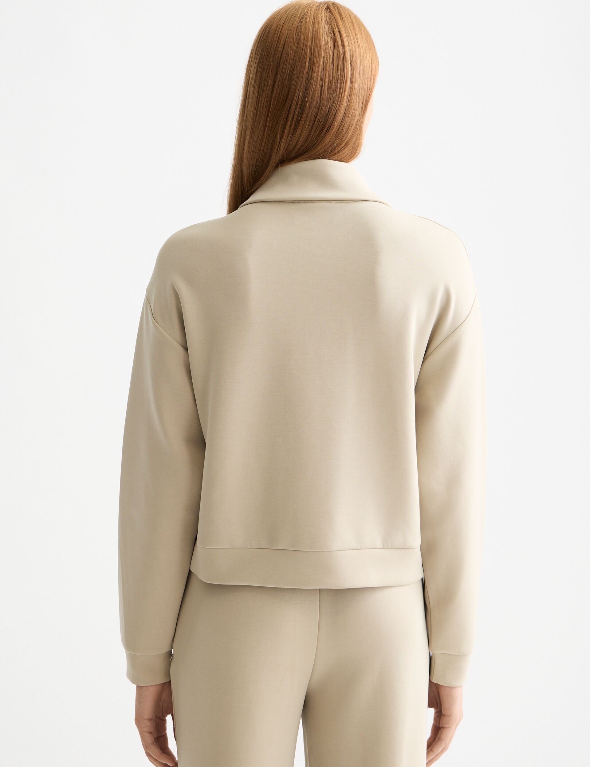 Tencel utility sweatshirt