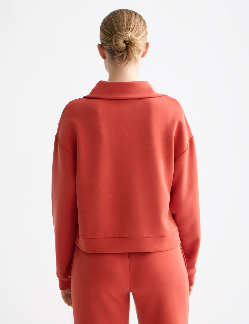 Tencel utility sweatshirt