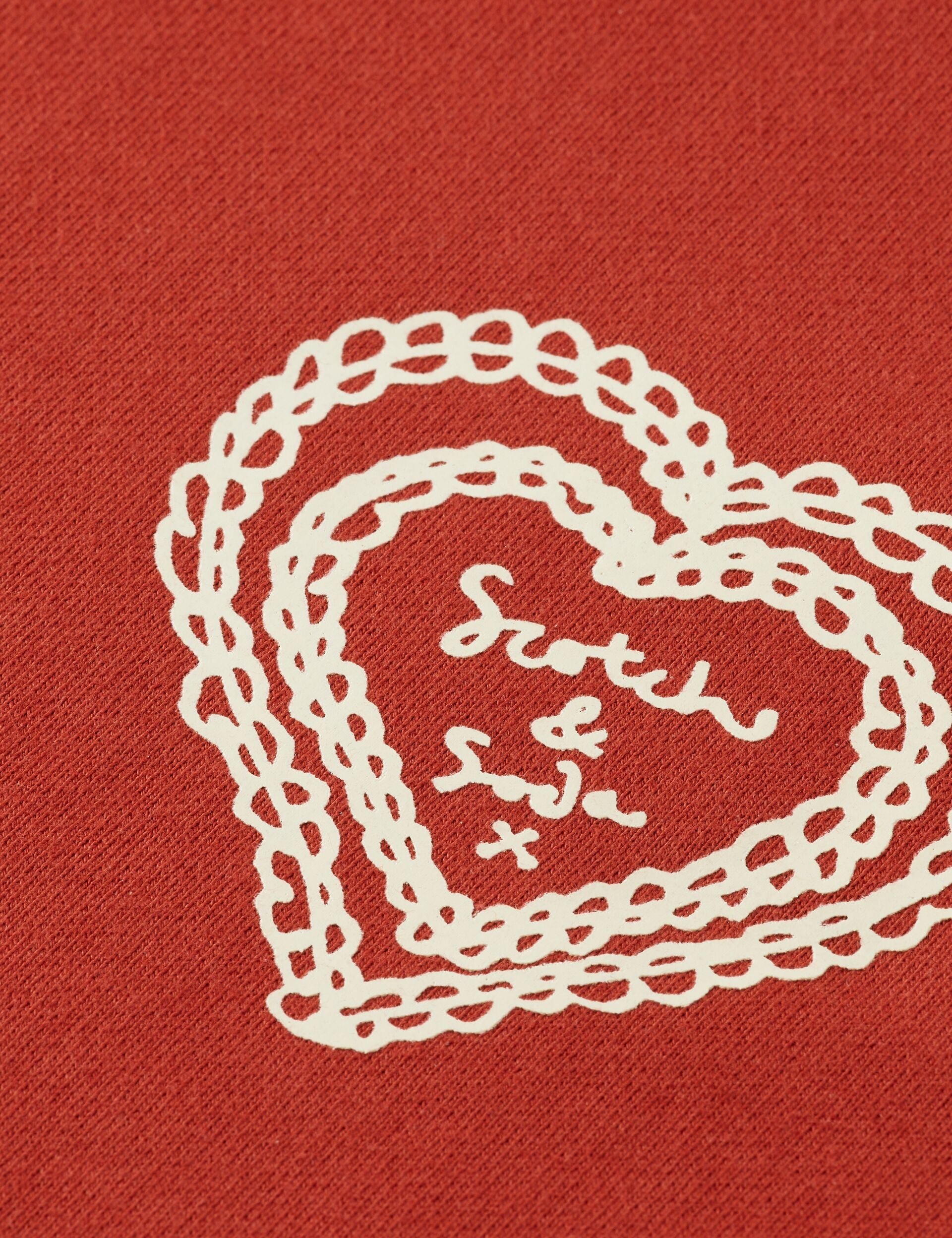 Regular fit chest artwork sweater