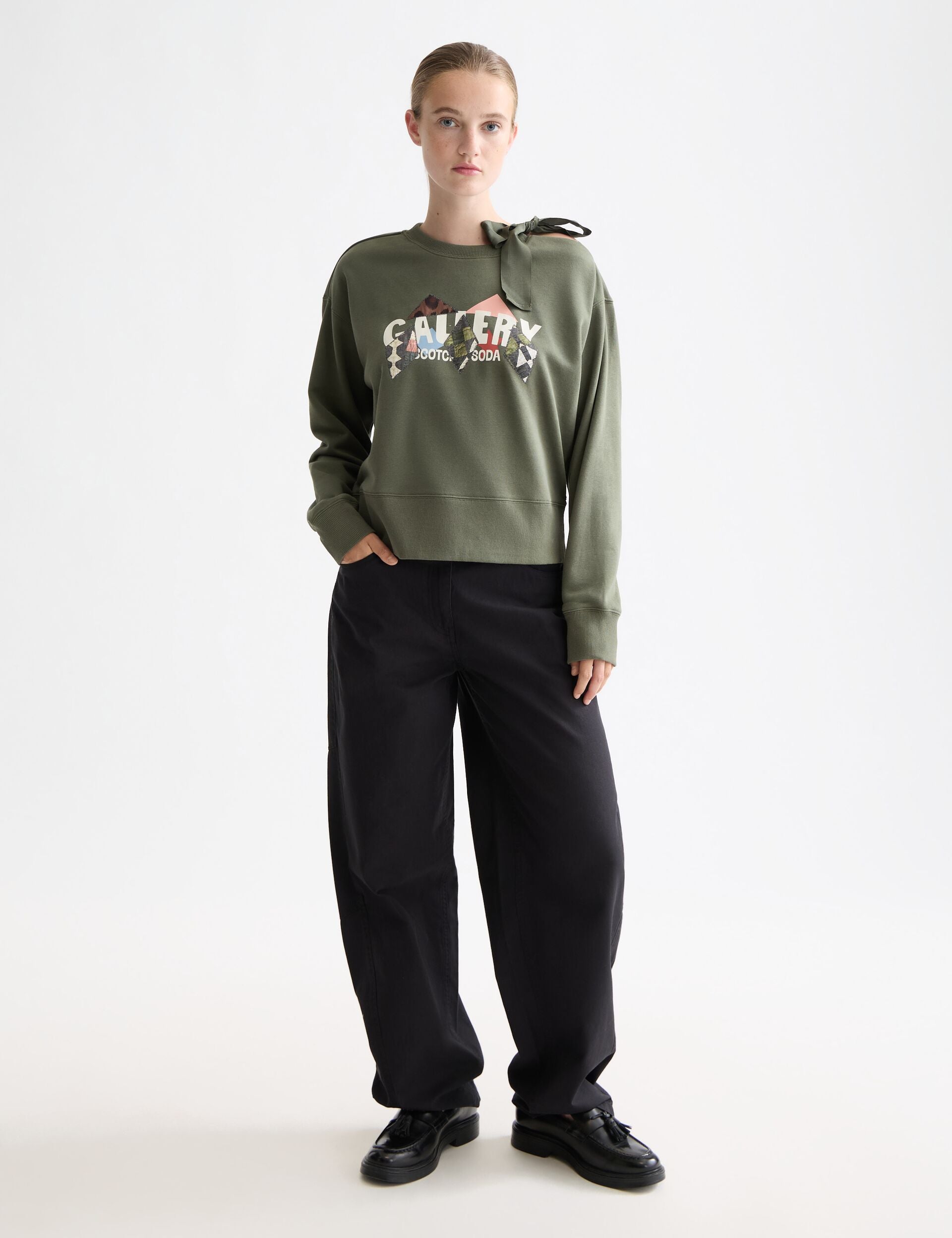 Elevated artwork sweater