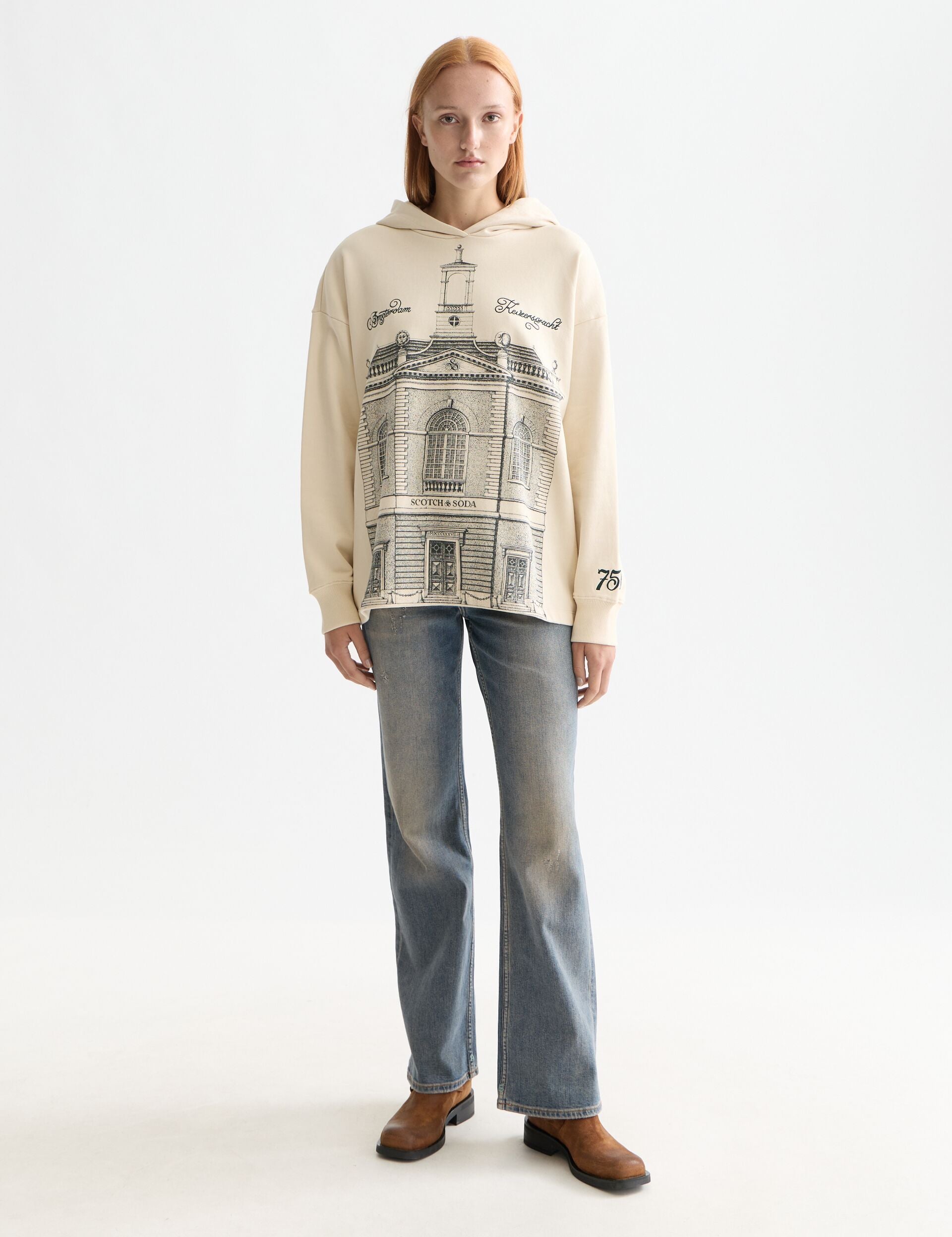 750 years artwork hoodie – Scotch & Soda
