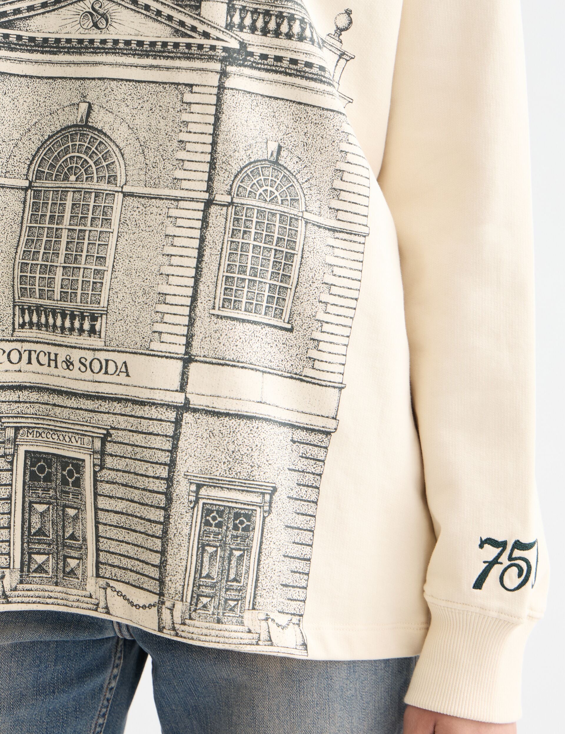 750 years artwork hoodie