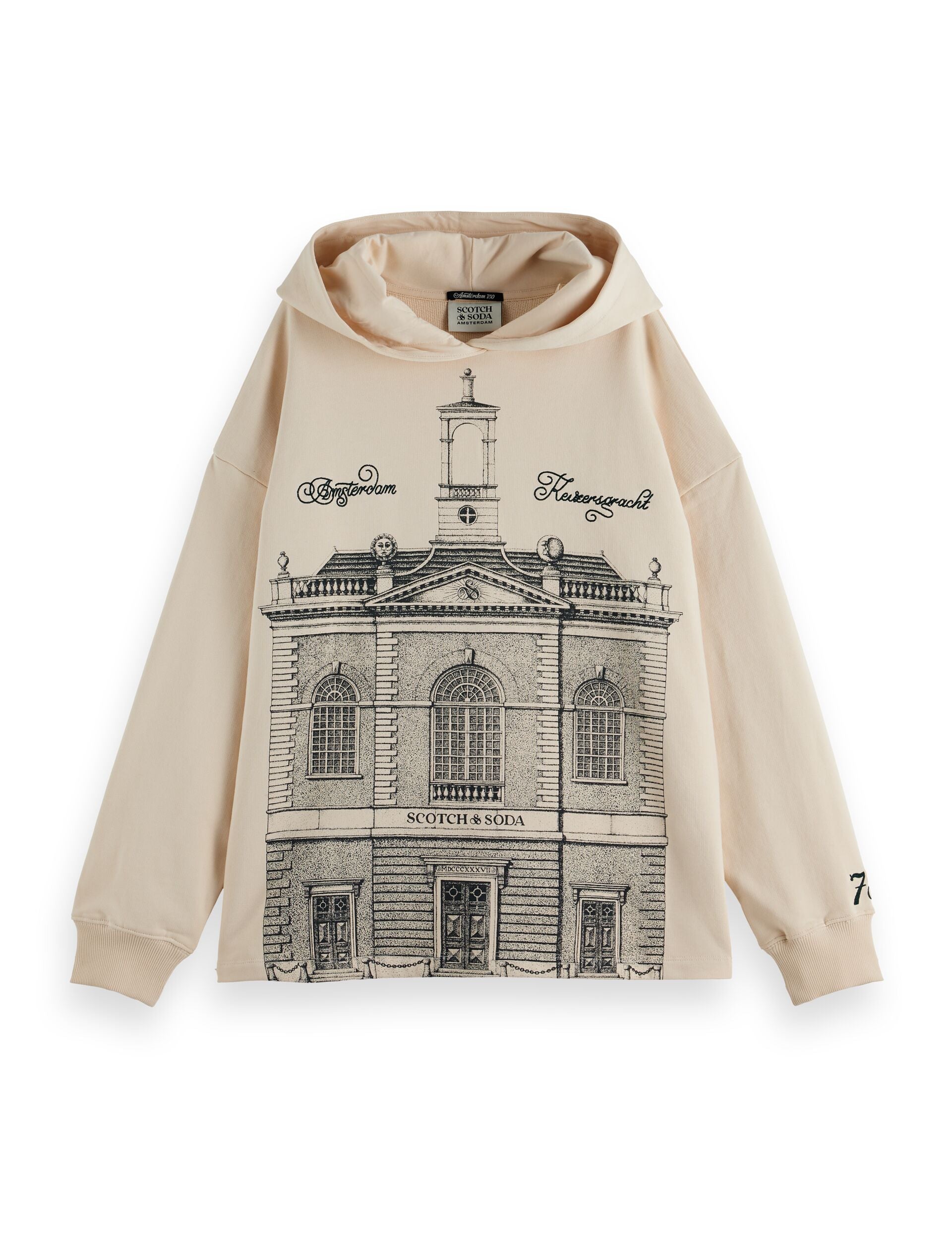 750 years artwork hoodie – Scotch & Soda