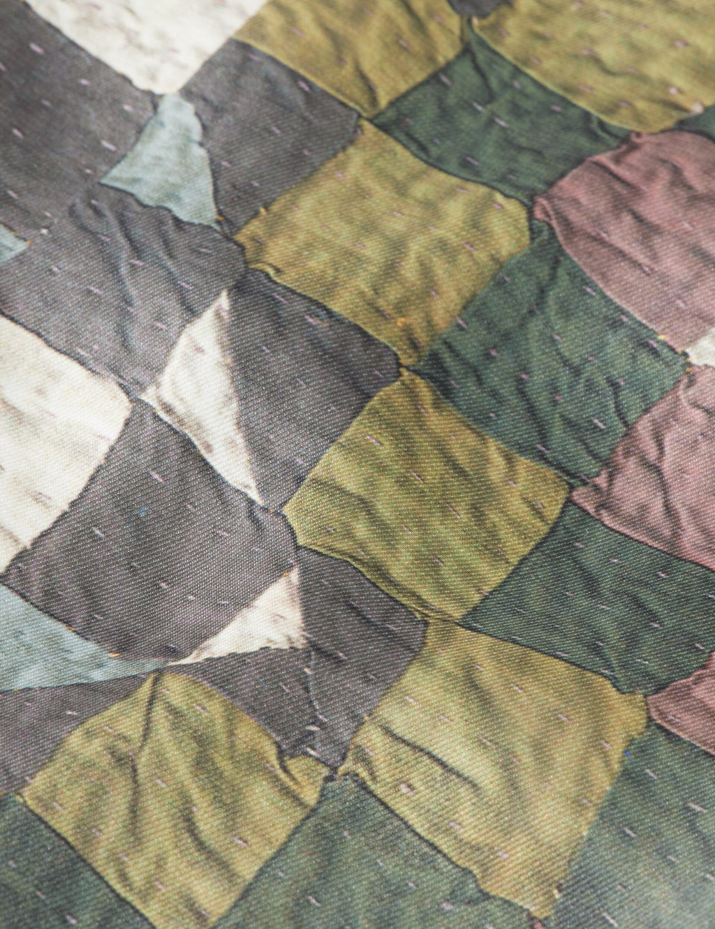 Reversible quilted bomber