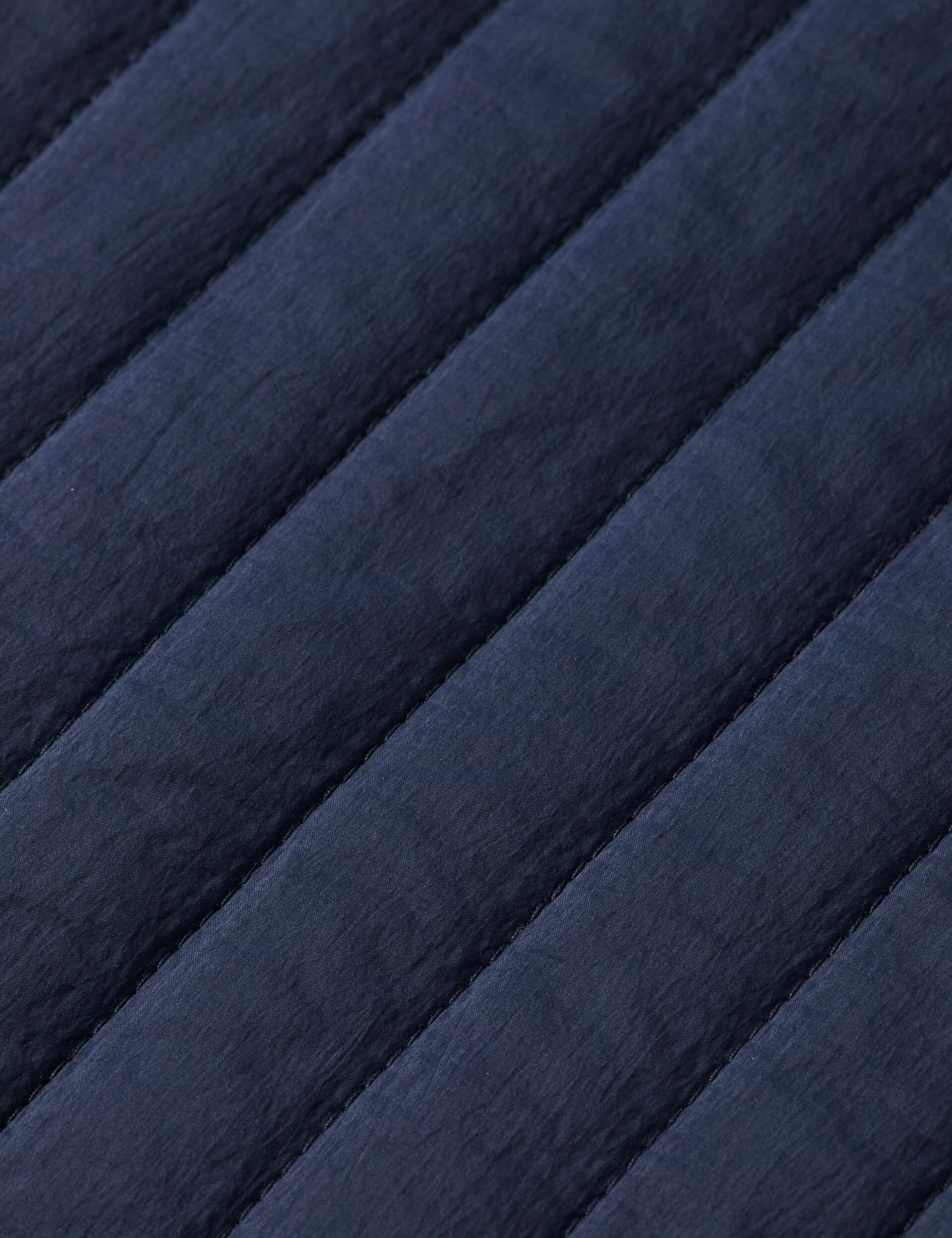 Reversible quilted bomber