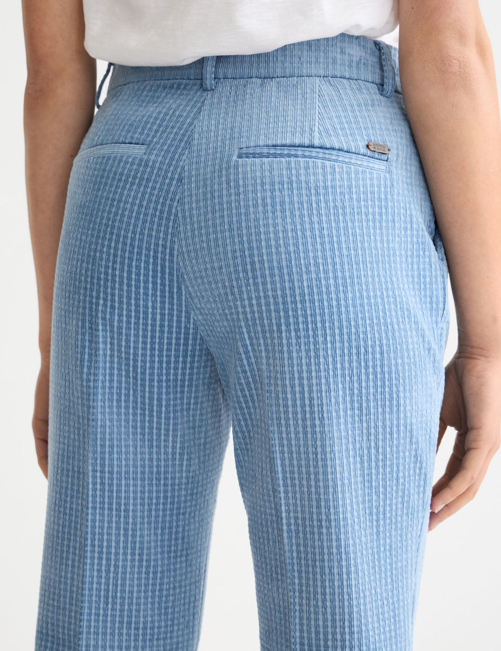 Violet high rise flare leg corduroy pant