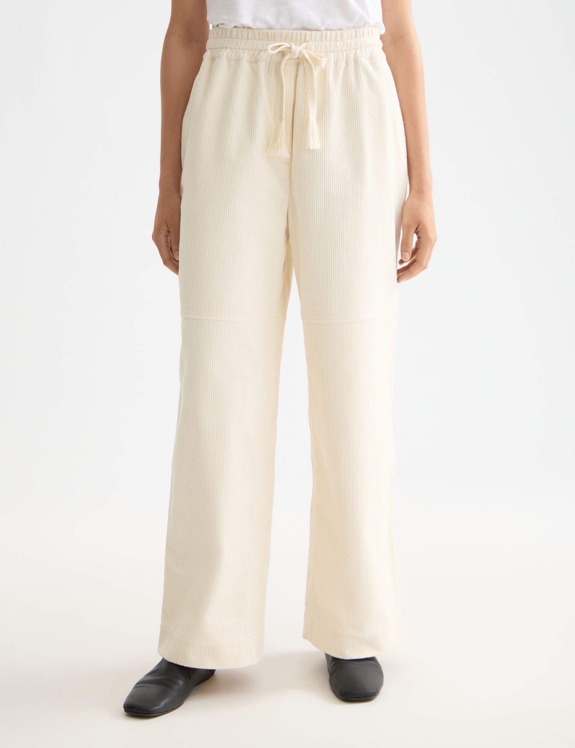 Noa high-rise wide-leg pull on pant