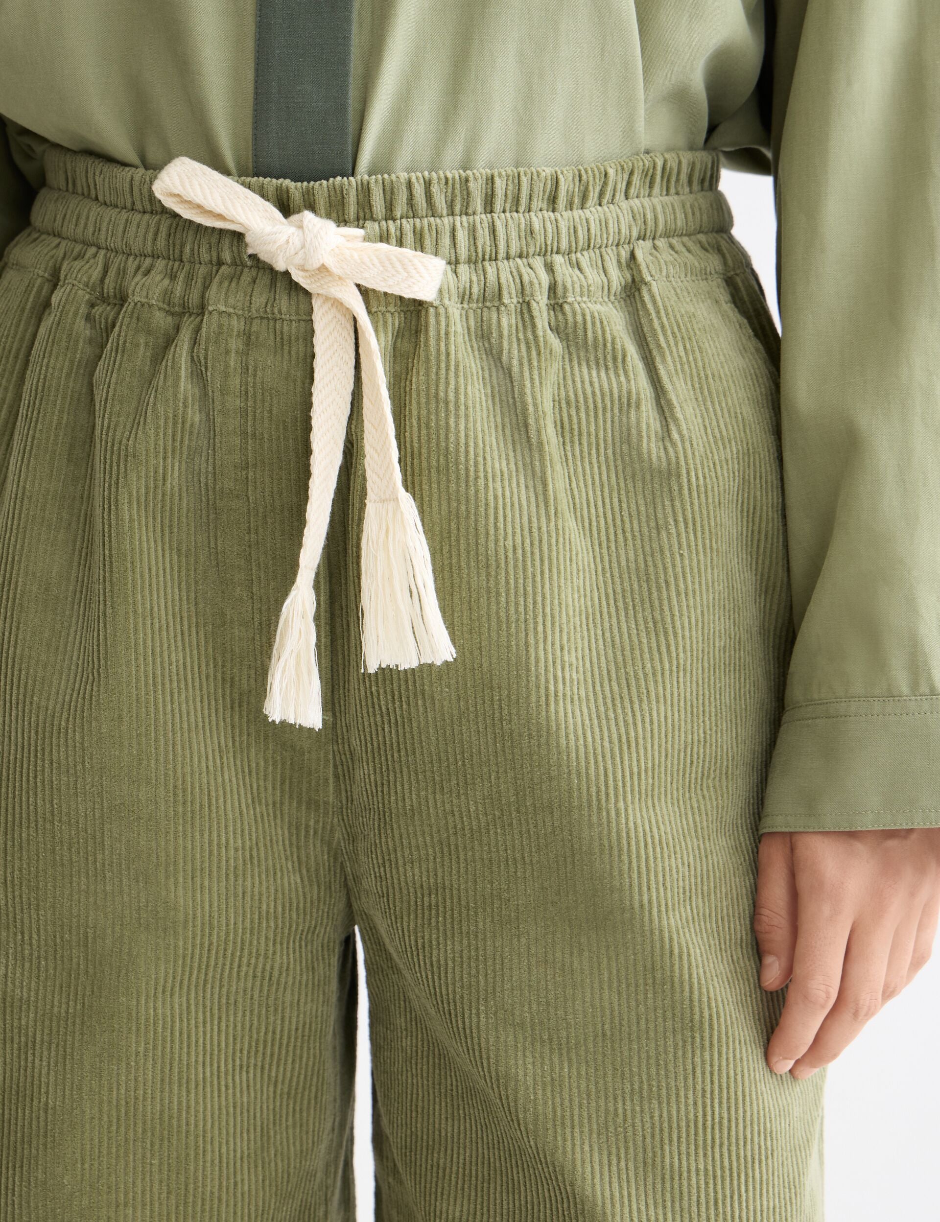 Noa high-rise wide-leg pull on pant