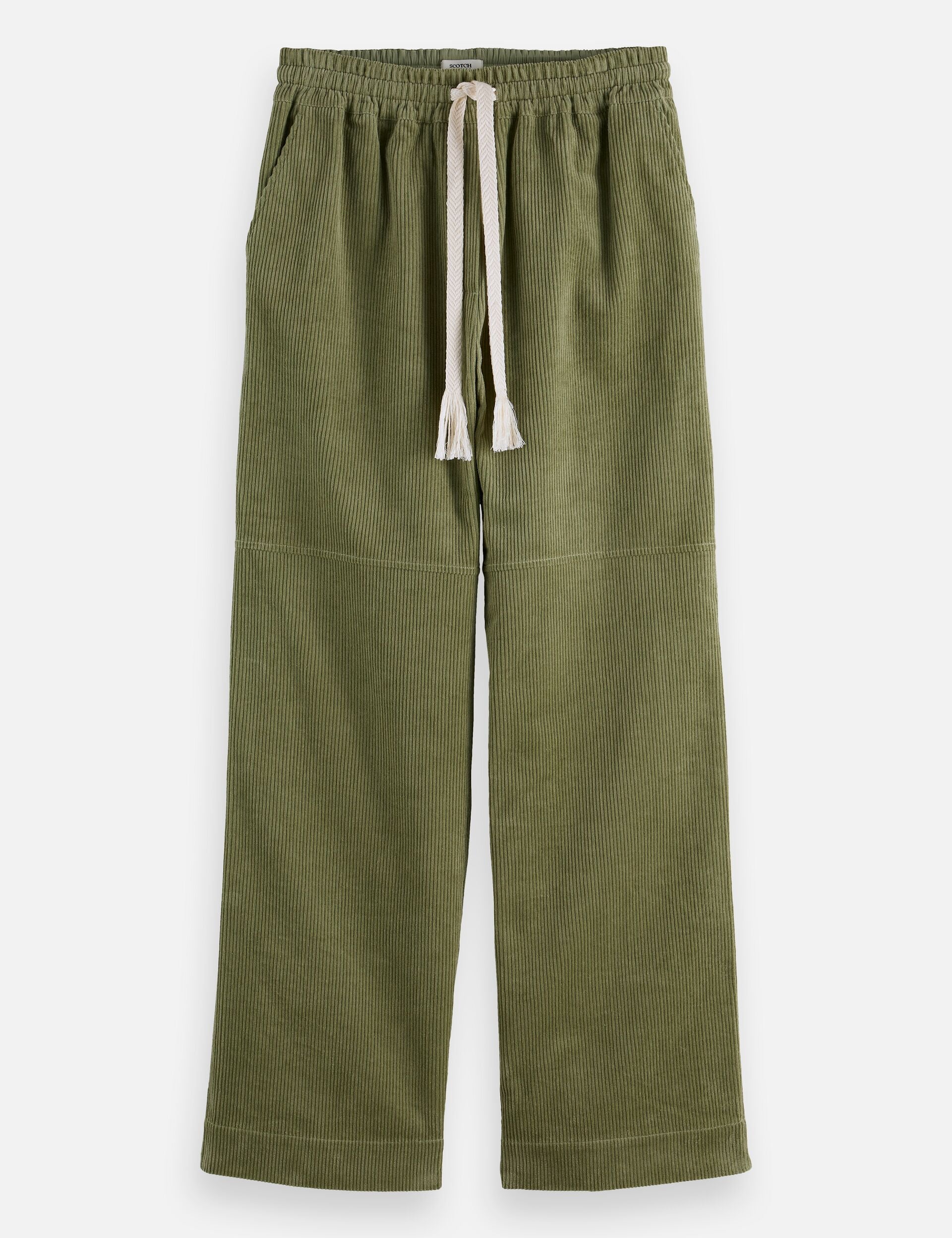 Noa high-rise wide-leg pull on pant