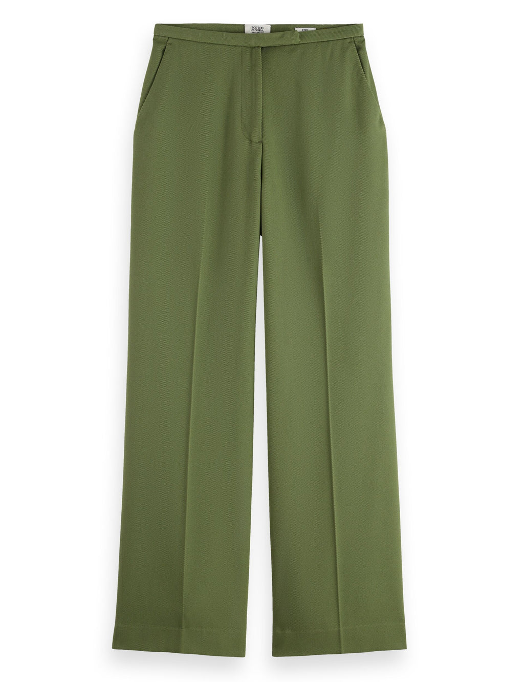 Edie - high rise wide leg gabardine pant