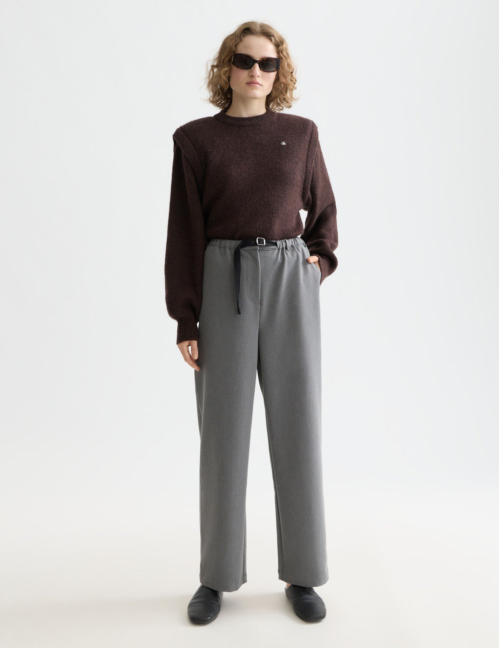 Ezra - High rise drawstring pant