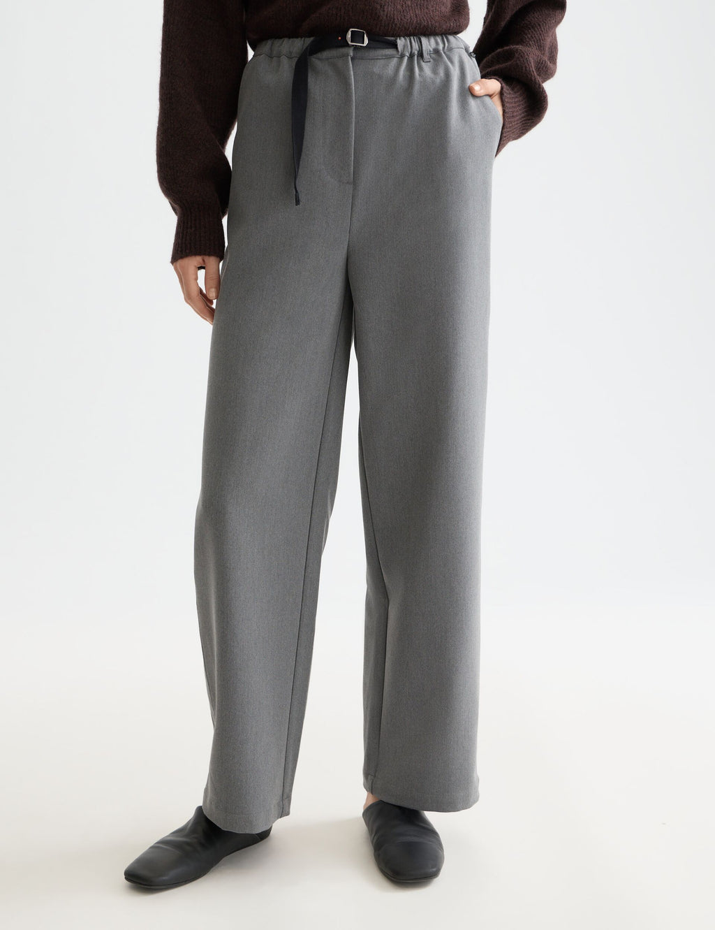 Ezra - High rise drawstring pant