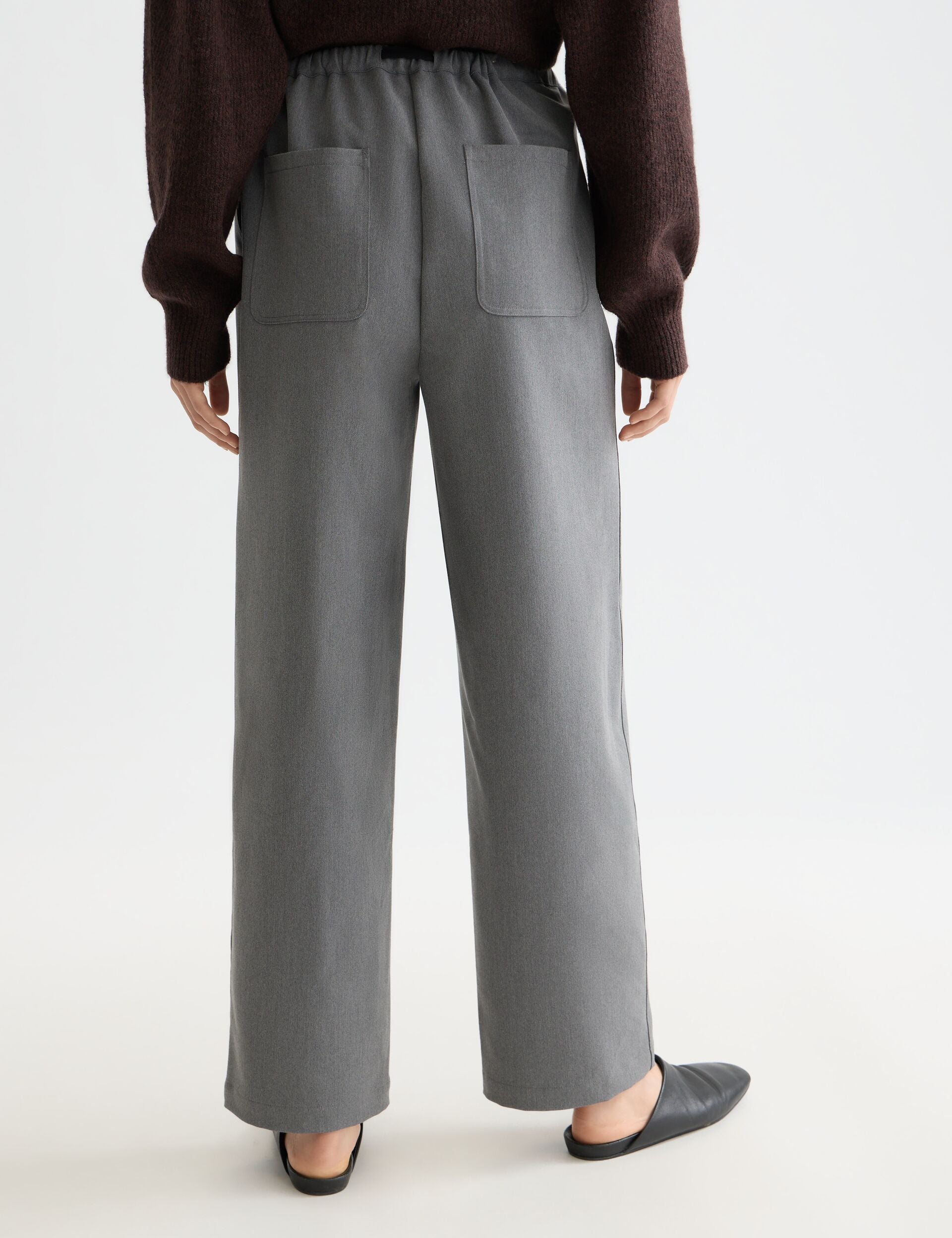 Ezra - High rise drawstring pant