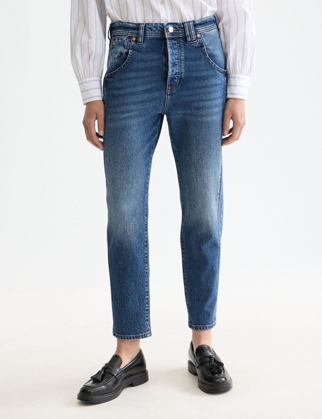 The Buzz boyfriend jeans — Tempo Blue