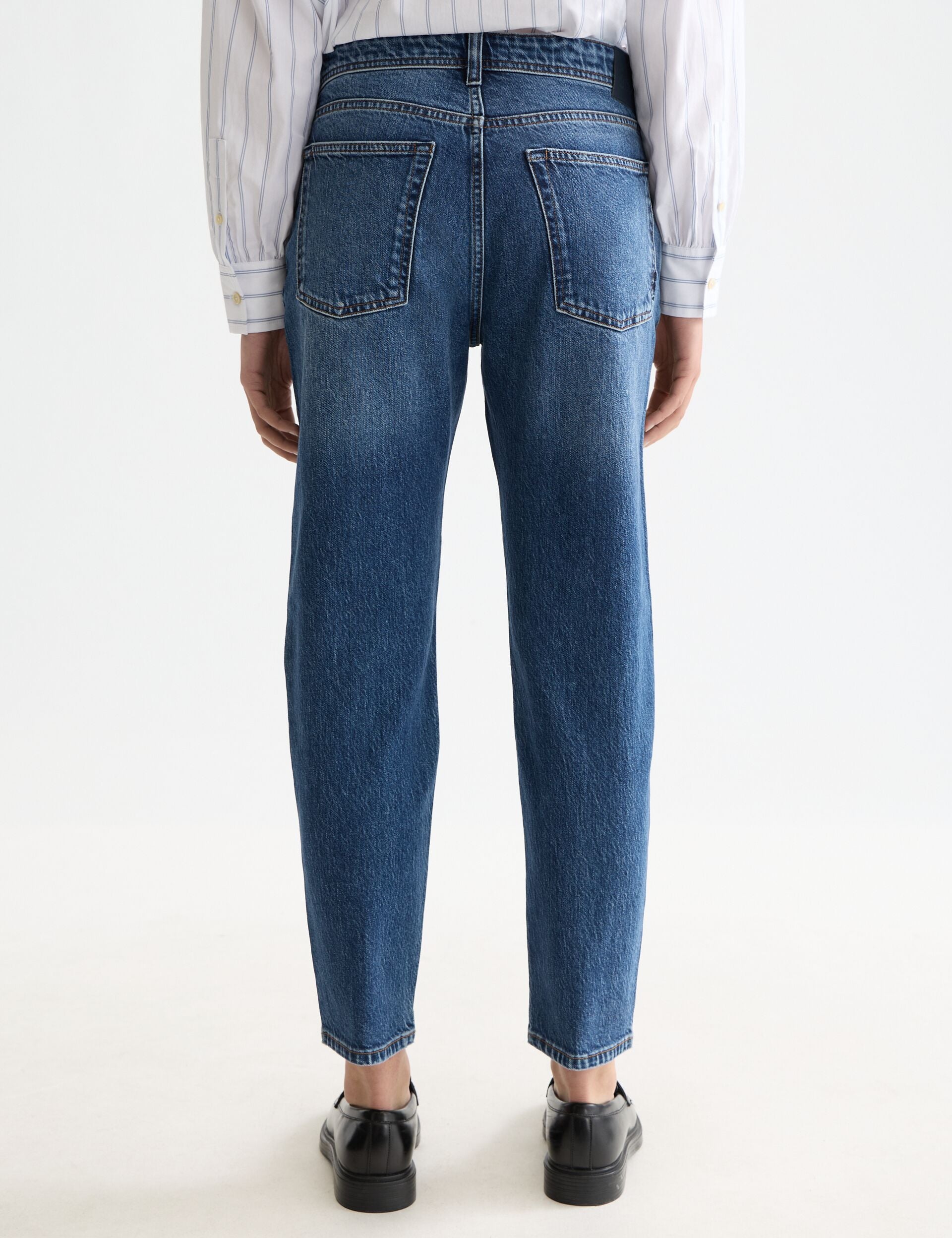 The Buzz boyfriend jeans — Tempo Blue
