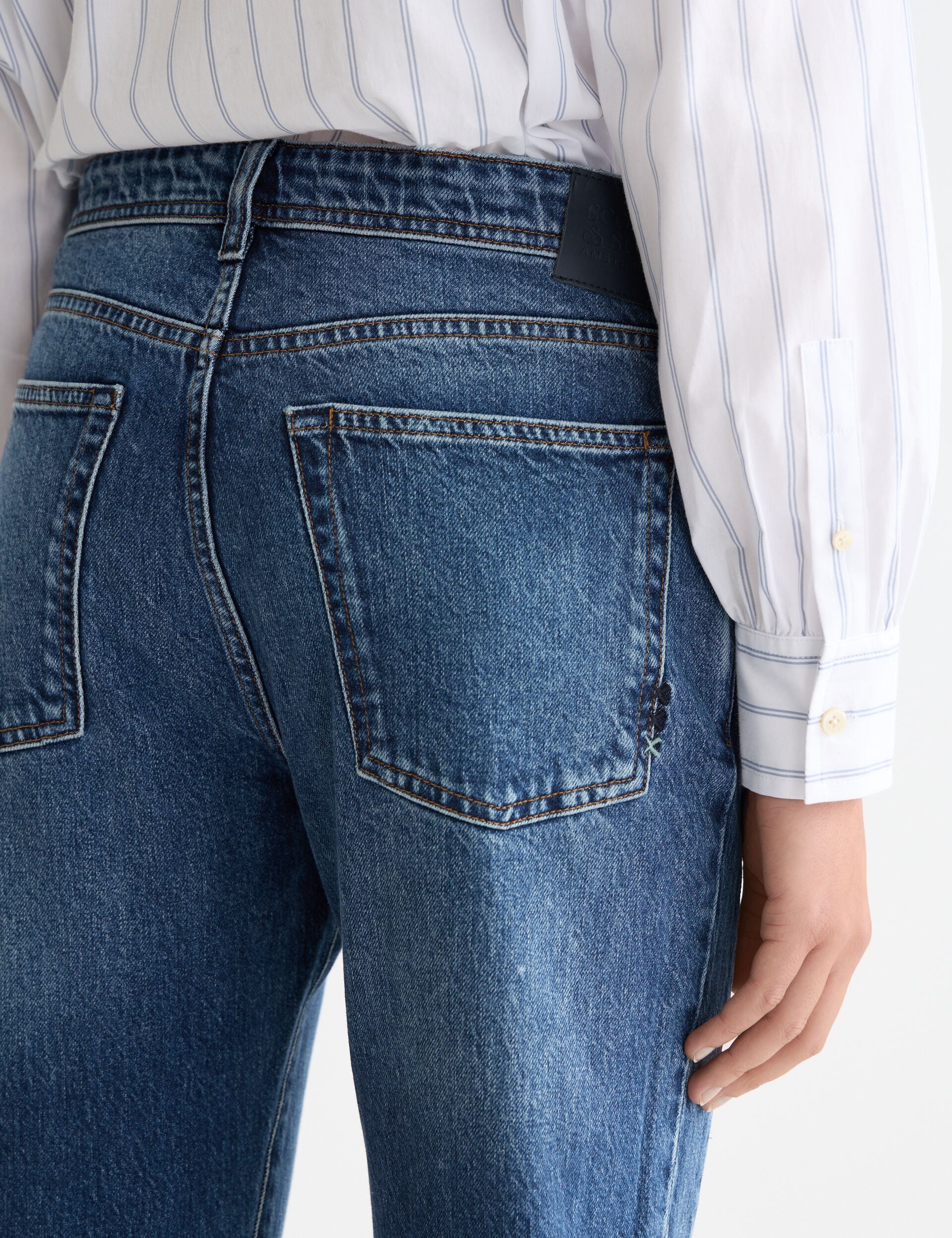 The Buzz boyfriend jeans — Tempo Blue