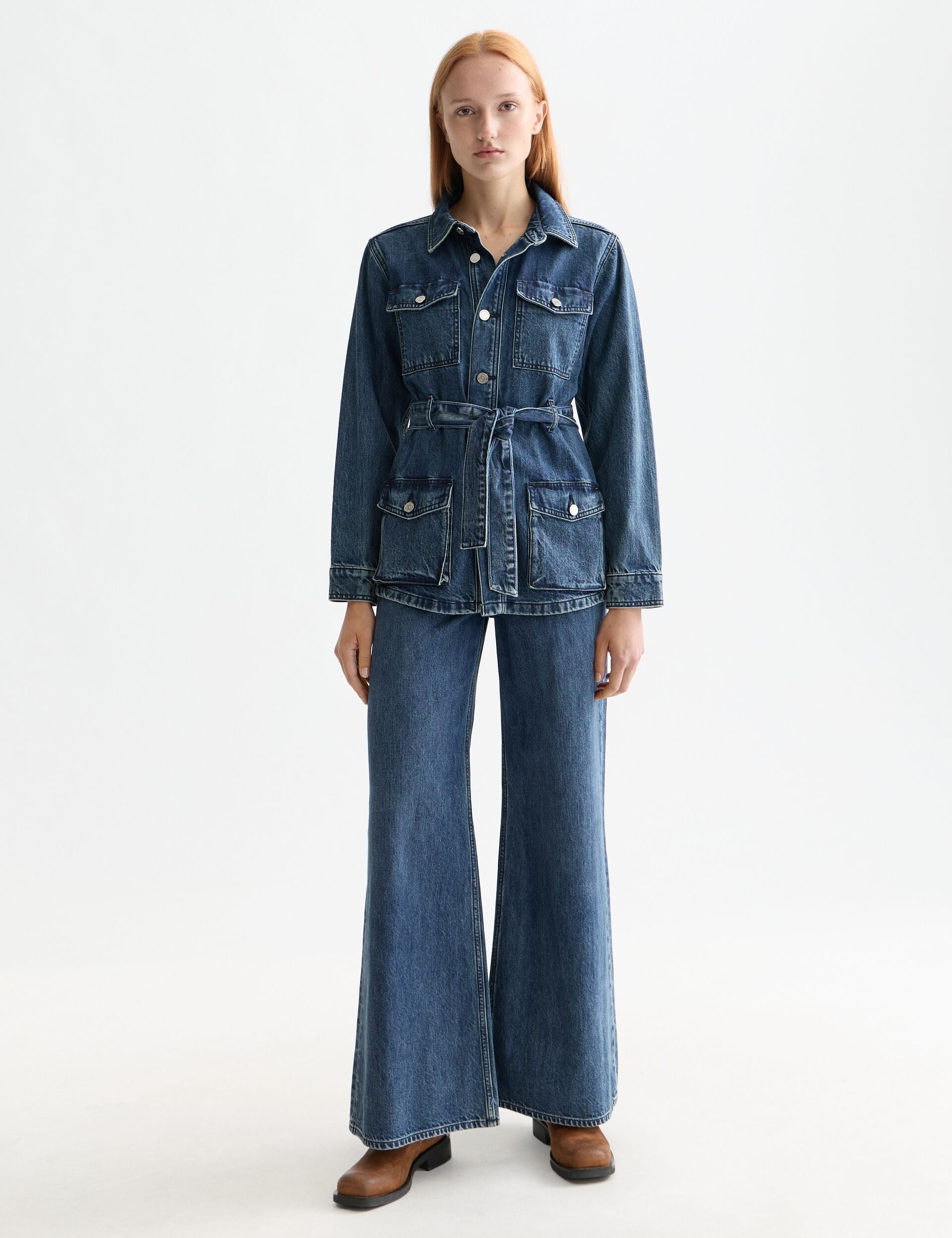 The Wave wide leg jeans — Framework – Scotch & Soda