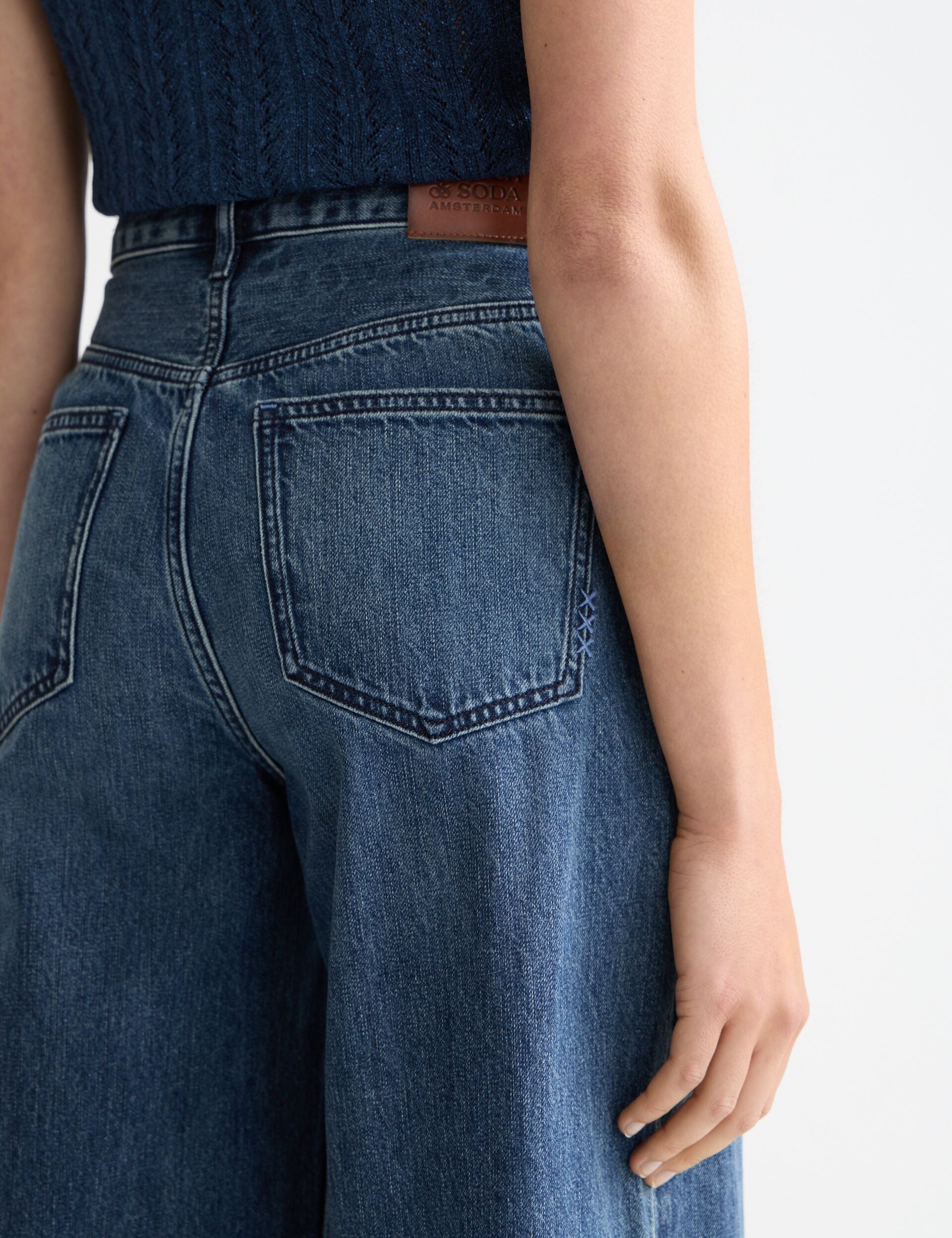The Wave wide leg jeans — Framework – Scotch & Soda