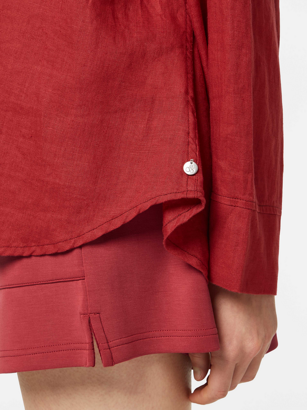 Wide Sleeve Linen Shirt
