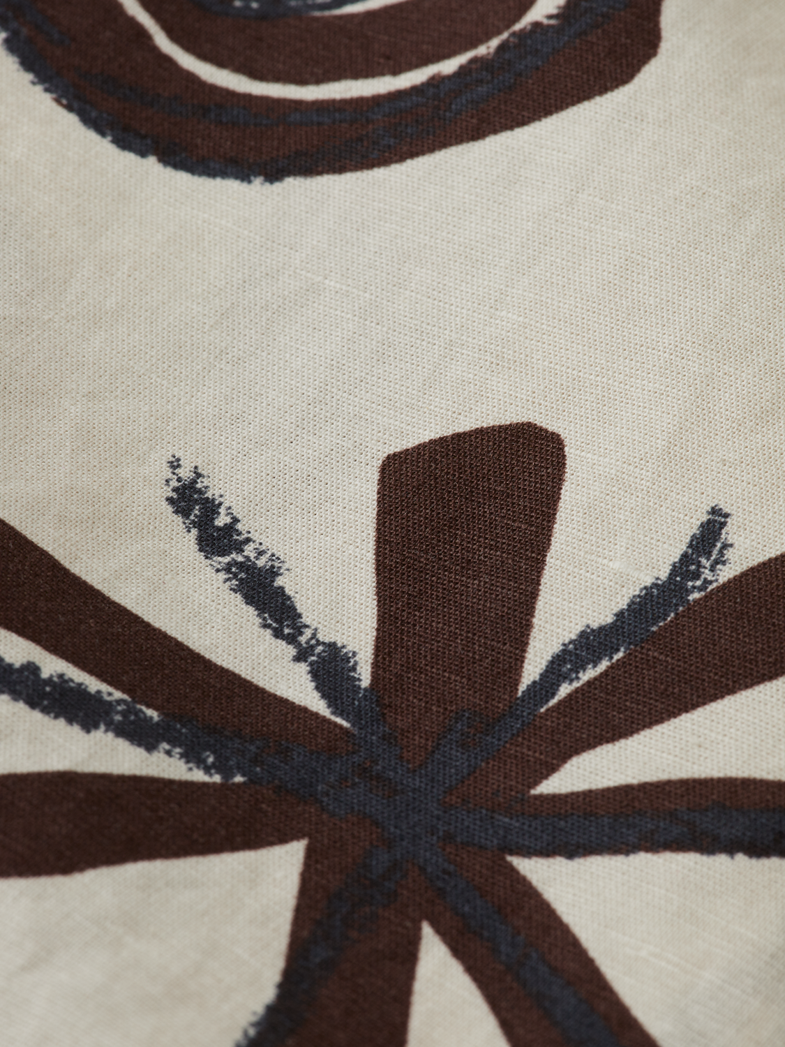 Inky Sun Printed Short Sleeve Shirt