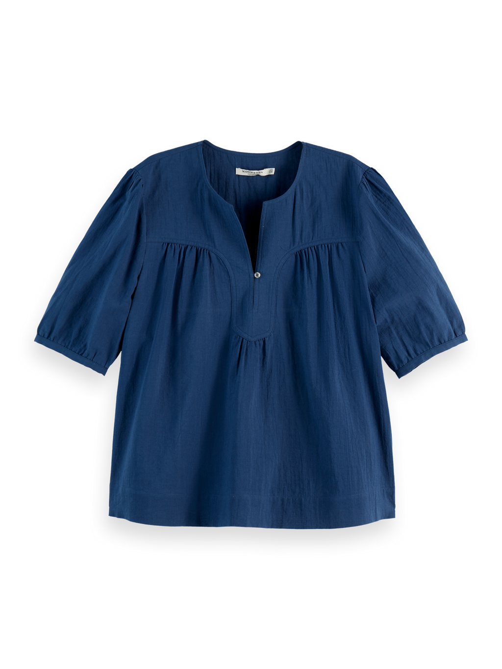 V-Neck Puff Sleeve Top