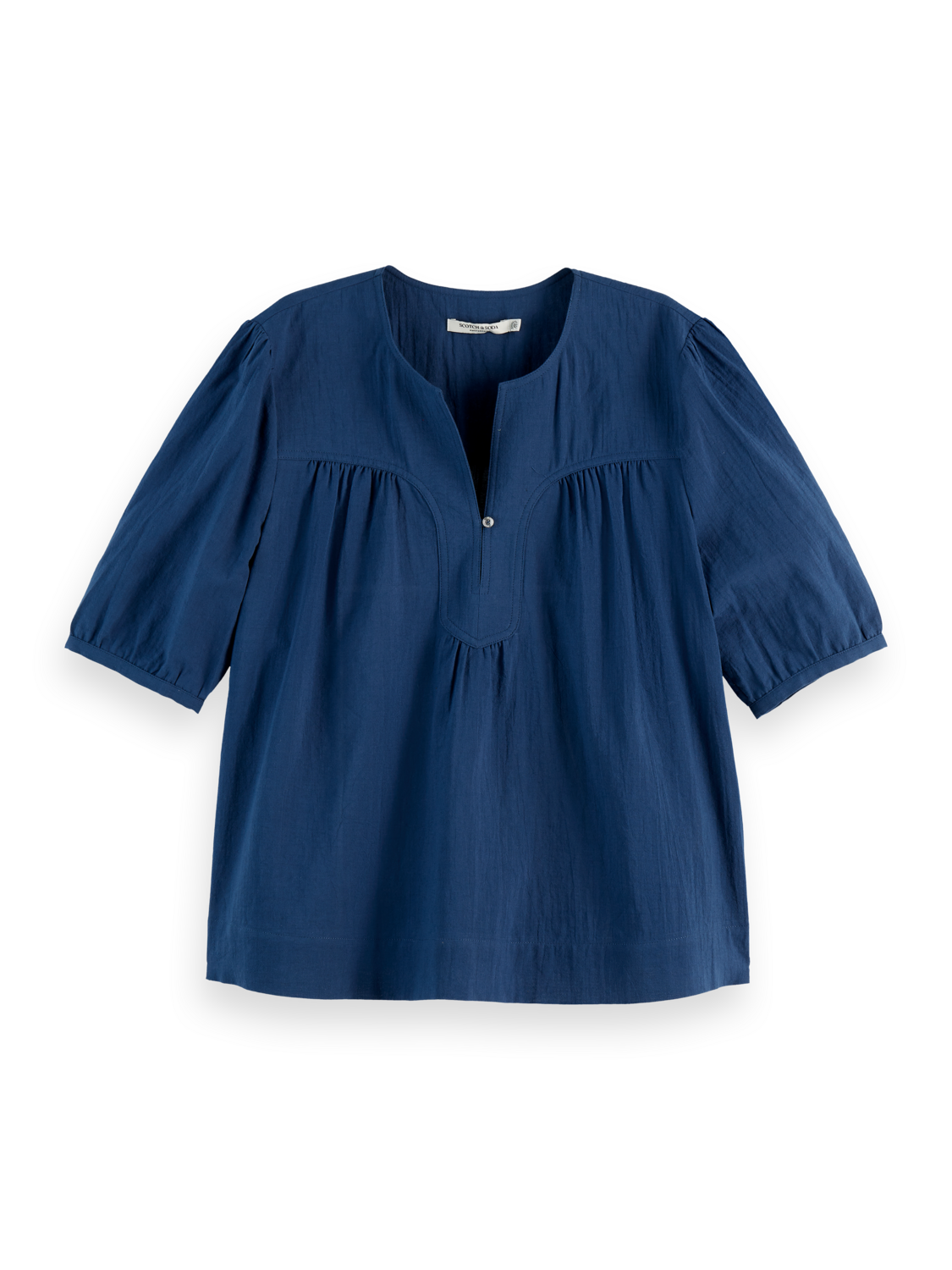 V-Neck Puff Sleeve Top